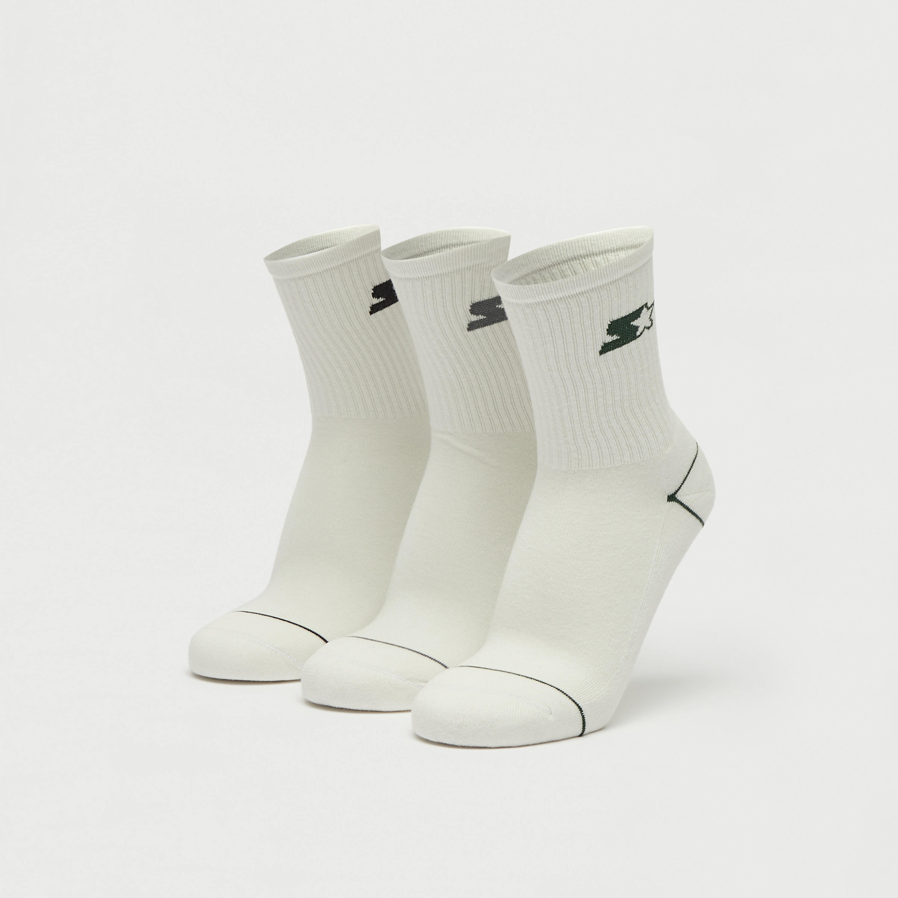 جوارب بطول ربلة الساق وطبعات - طقم 3 أزواج-men-socks-image-1