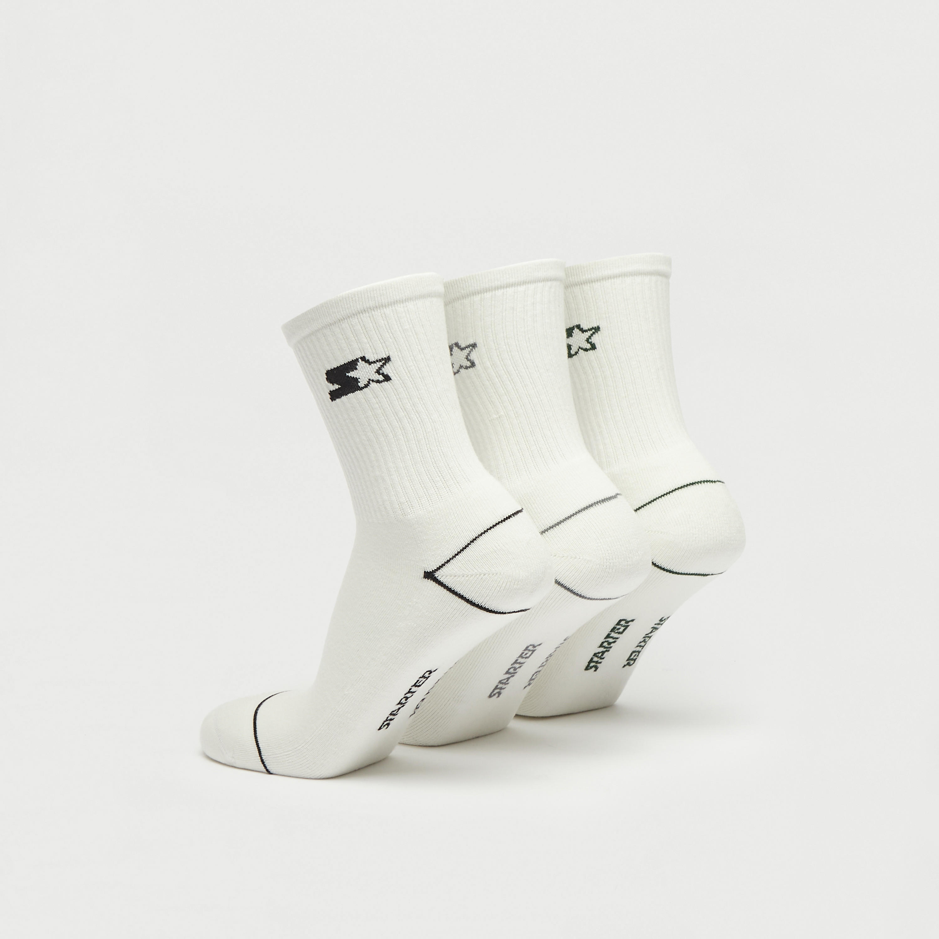 جوارب بطول ربلة الساق وطبعات - طقم 3 أزواج-men-socks-image-2