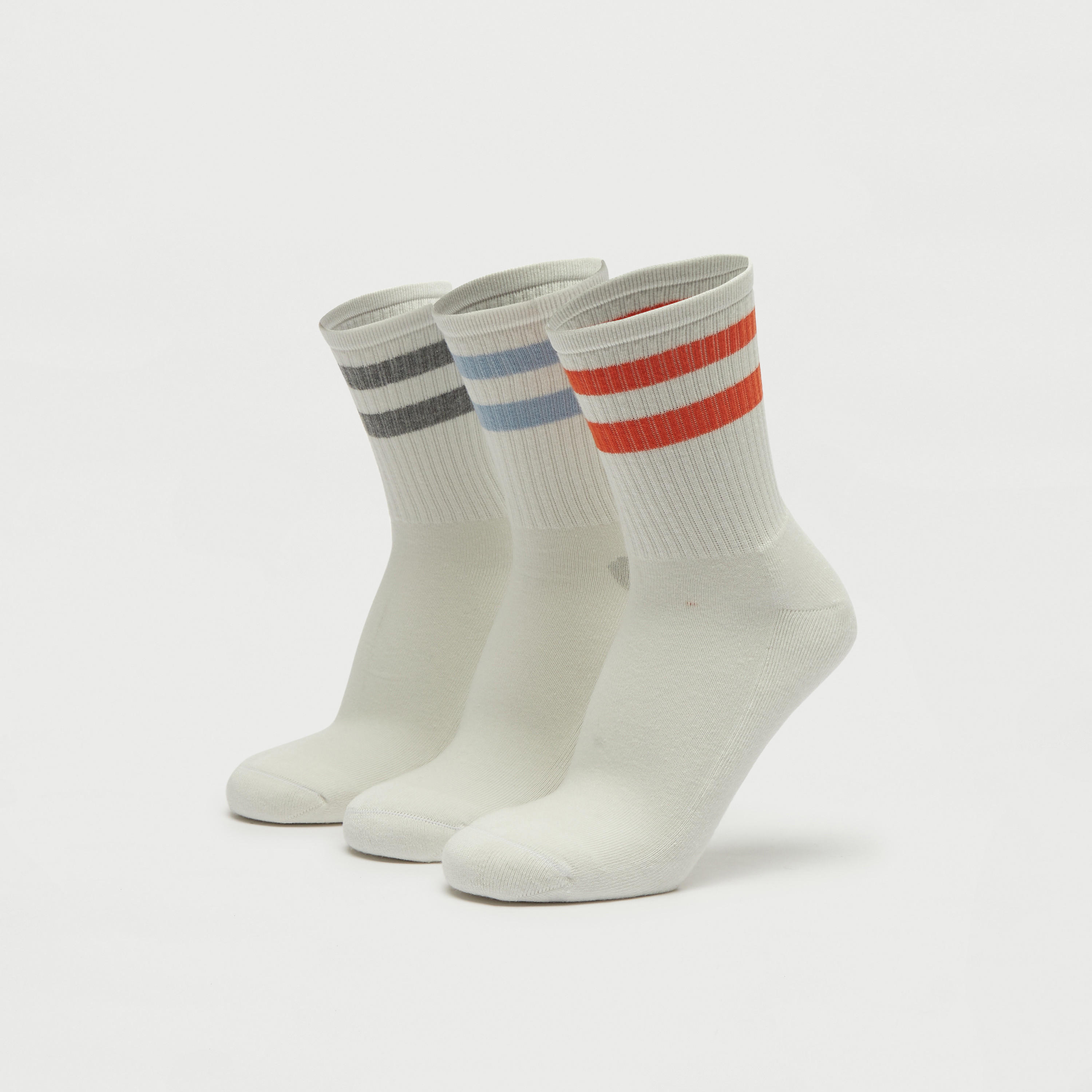 جوارب مقلمة بطول ربلة السّاق- طقم 3 أزواج-men-socks-image-1