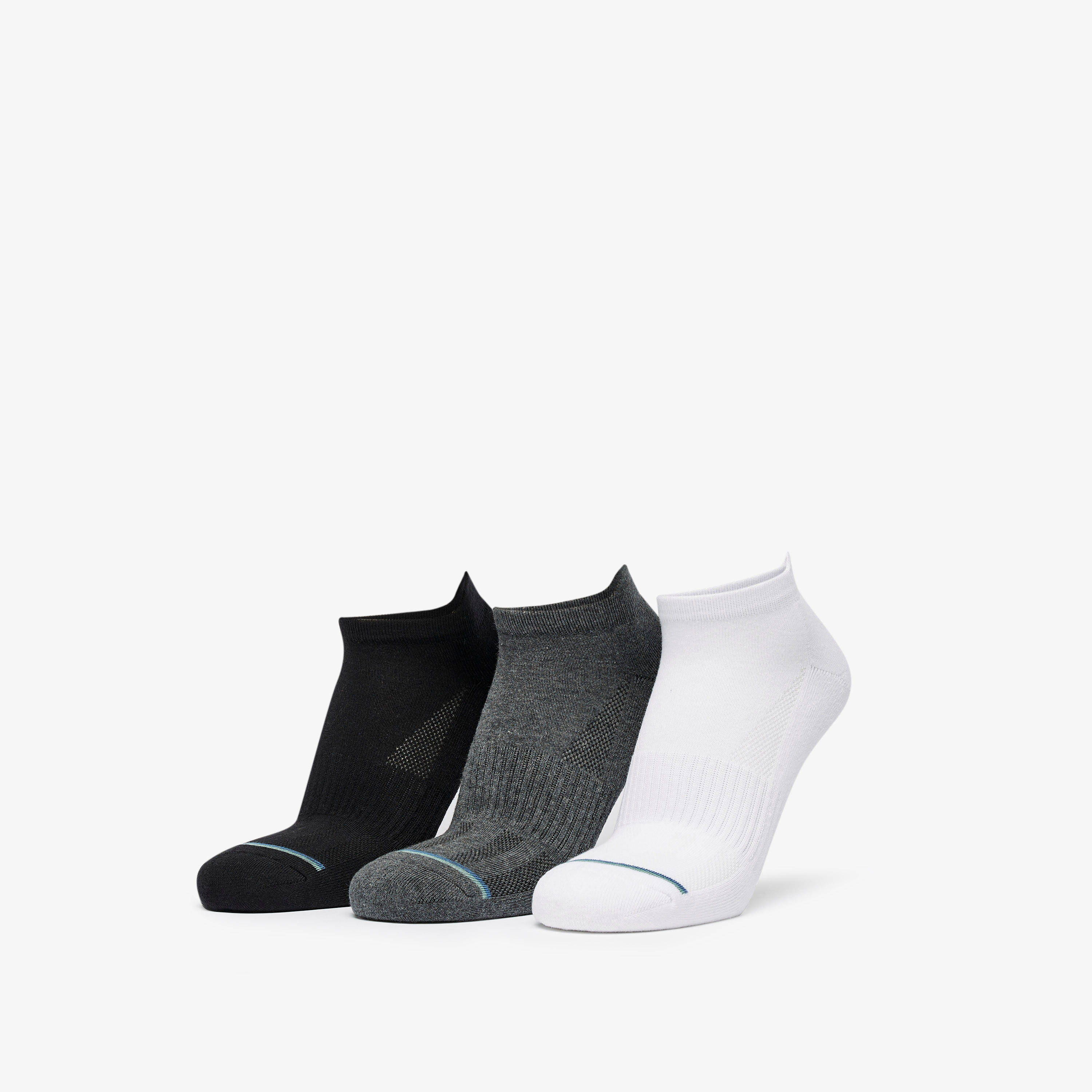 طقم جوارب 3 أزواج بارزة الملمس بطول الكاحل-men-socks-image-1