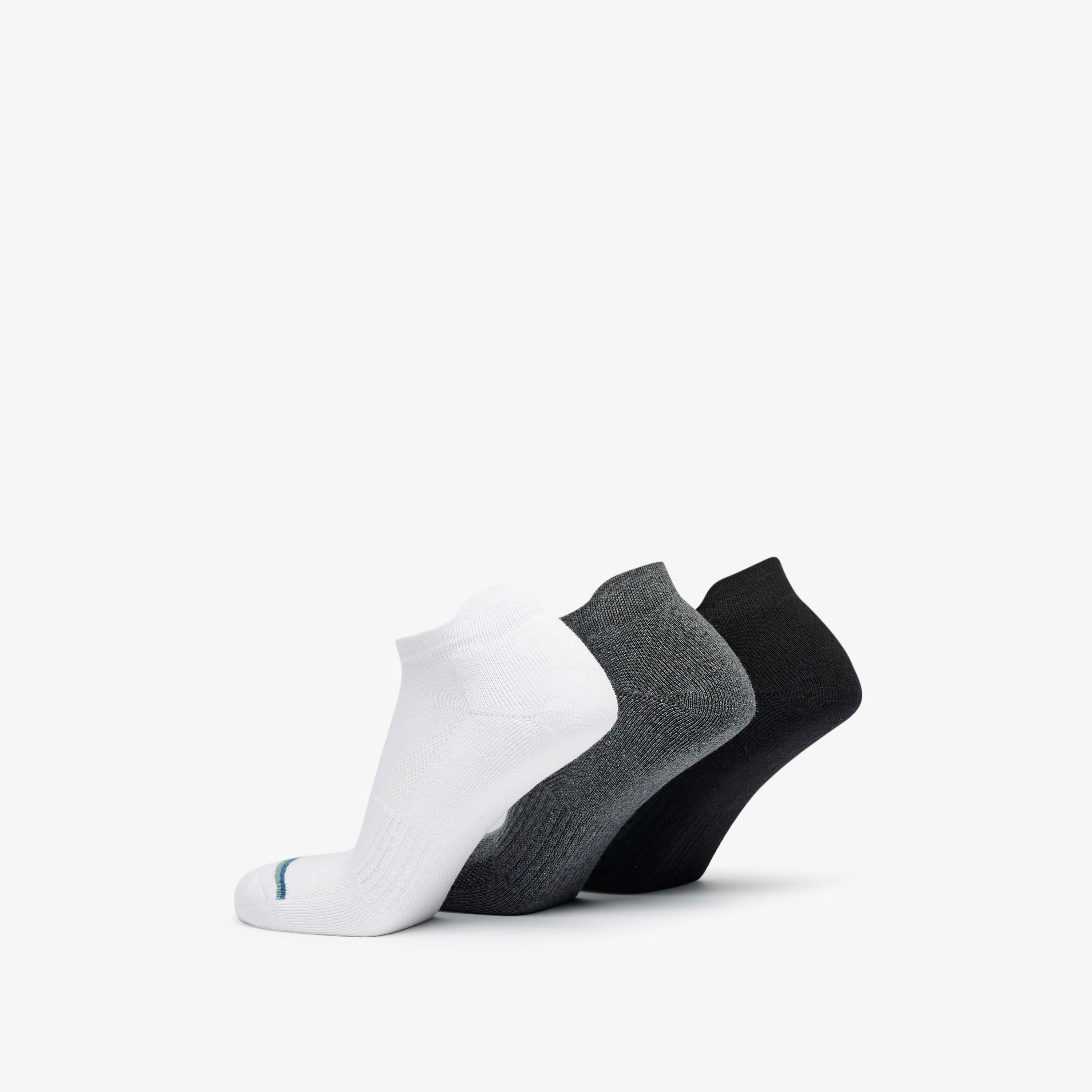 طقم جوارب 3 أزواج بارزة الملمس بطول الكاحل-men-socks-image-2