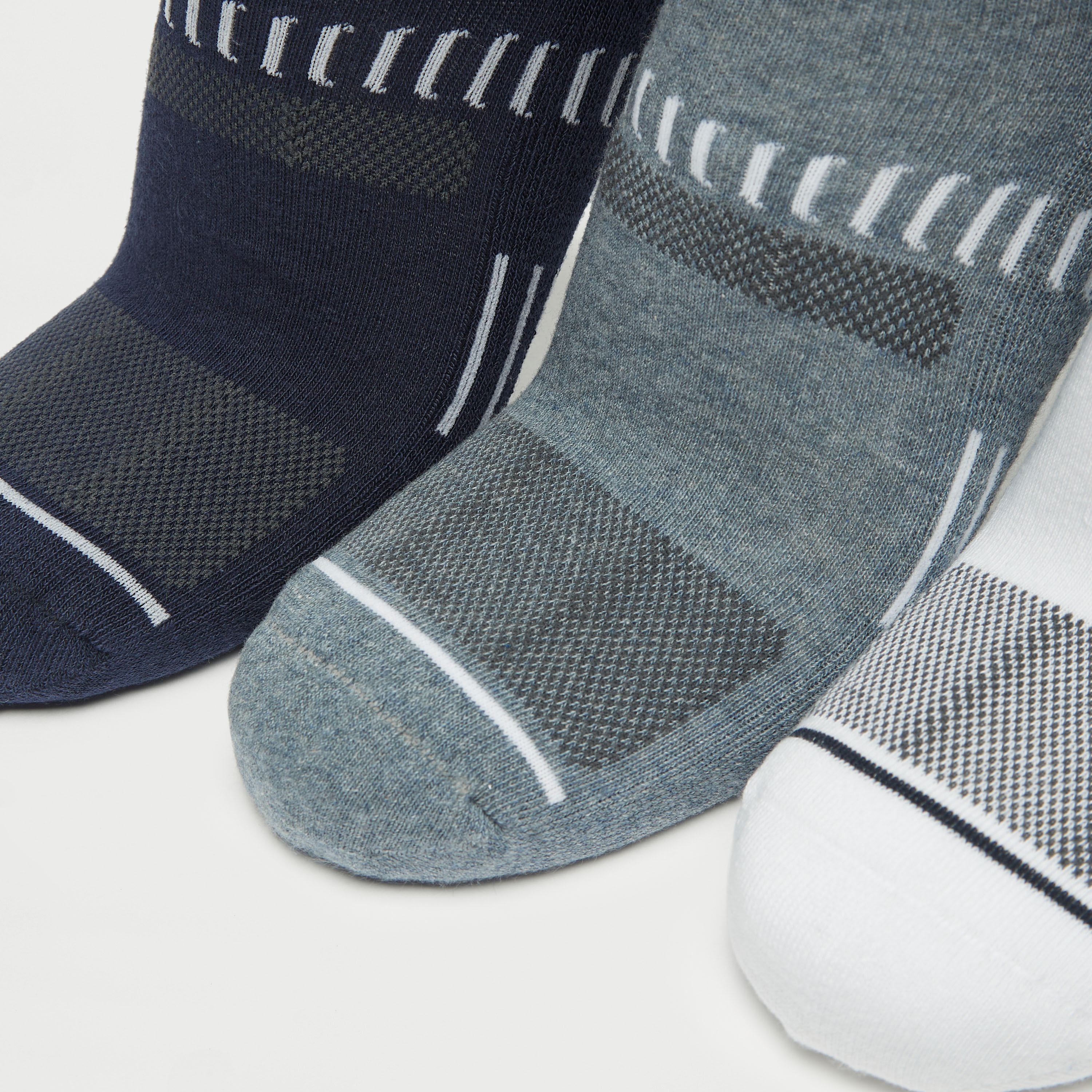 Set of 3 - Printed Ankle Length Socks-men-socks-image-3