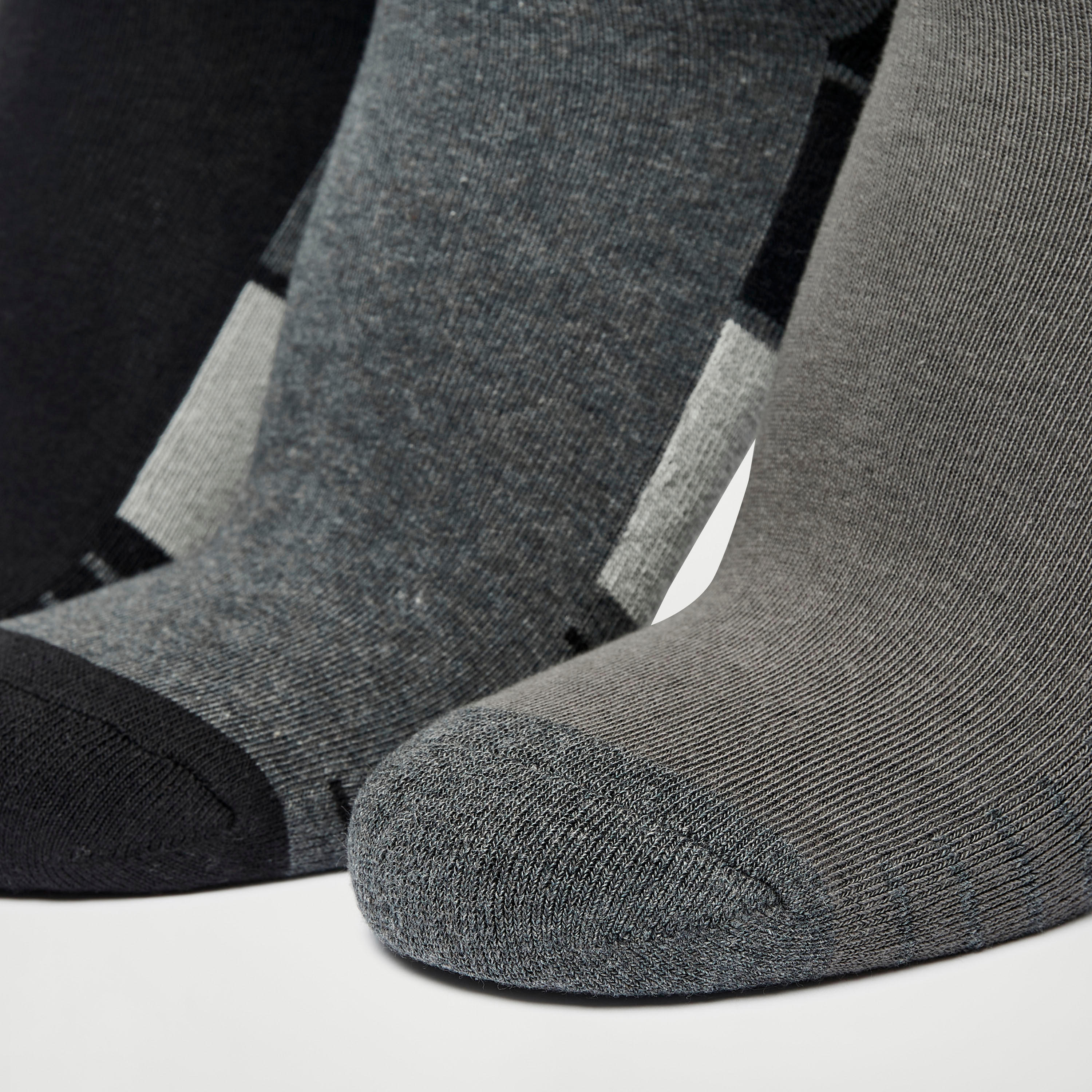 جوارب قوالب ملونة بطول الكاحل - طقم 3 أزواج-men-socks-image-3