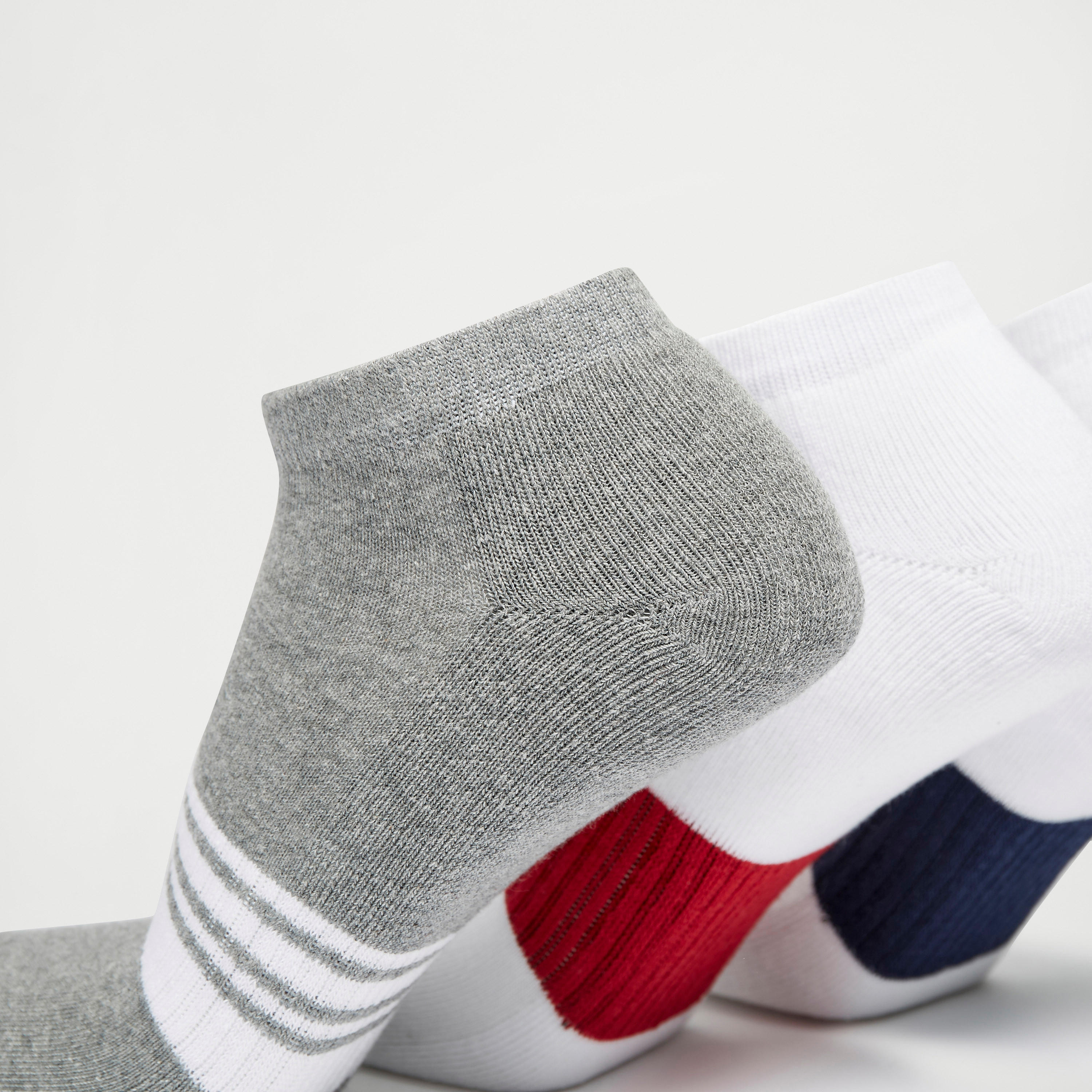 جوارب قوالب ملونة بطول الكاحل - طقم 3 أزواج-men-socks-image-4