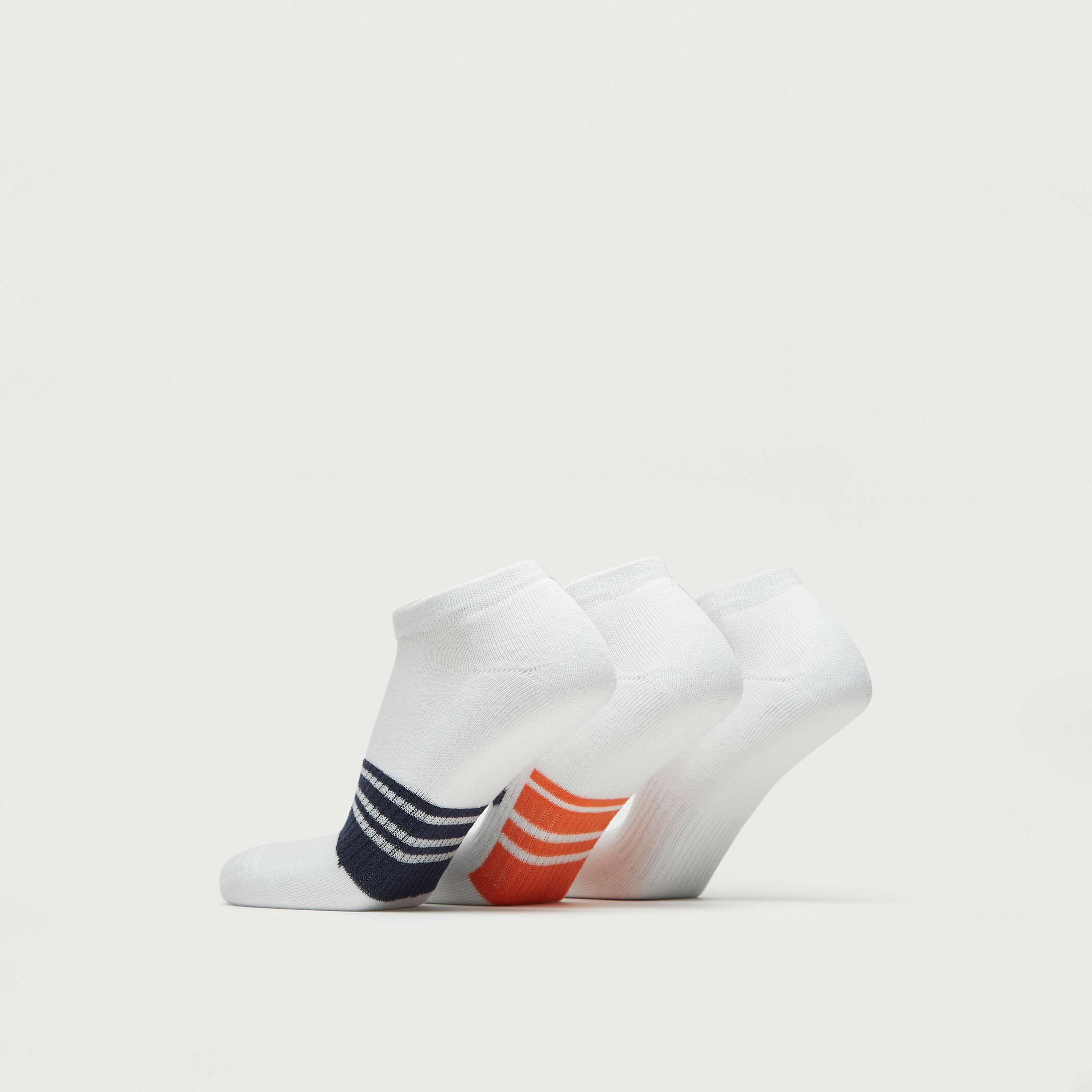 جوارب مخططة بطول الكاحل - طقم 3 أزواج-men-socks-image-2