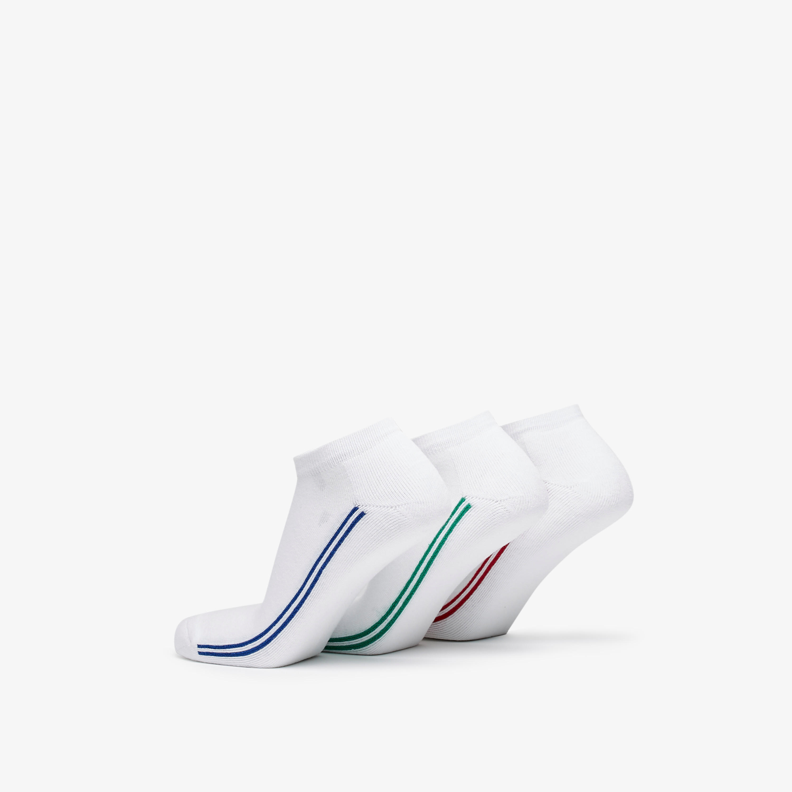 جوارب مخططة بطول الكاحل - طقم 3 أزواج-men-socks-image-2