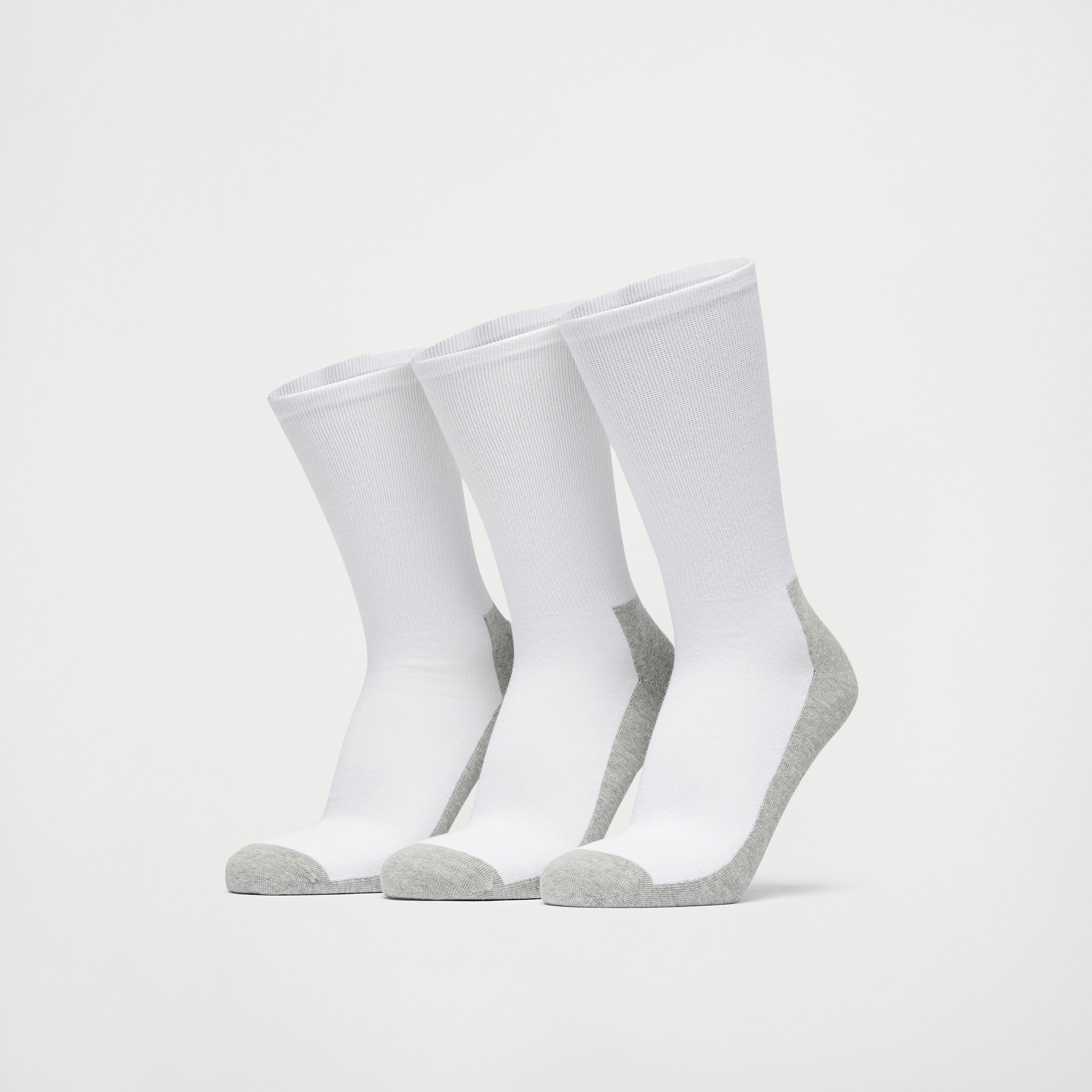 جوارب قوالب ملونة بطول ربلة الساق - طقم 3 أزواج-men-socks-image-1