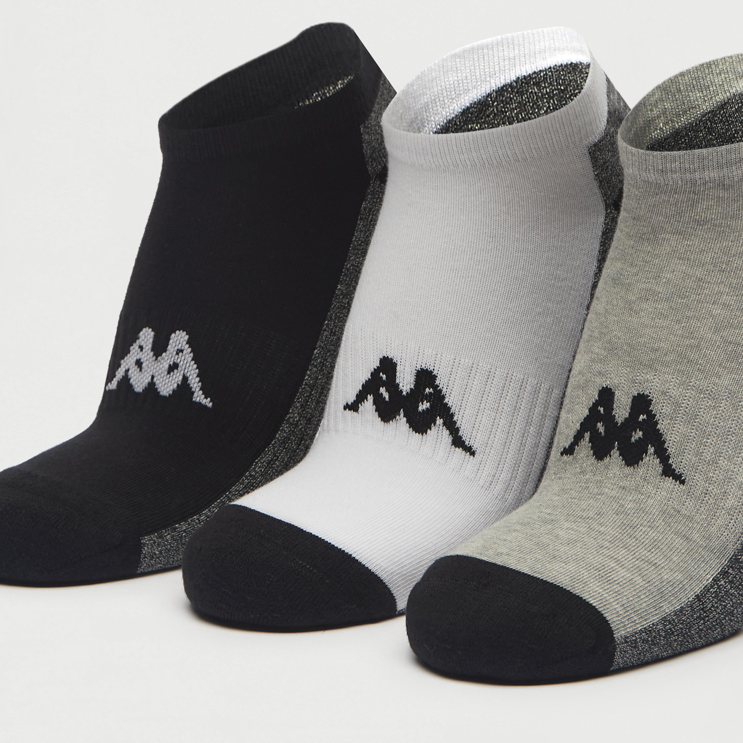 جوارب بطول الكاحل بطبعات من كابا - طقم 3 أزواج-men-socks-image-3