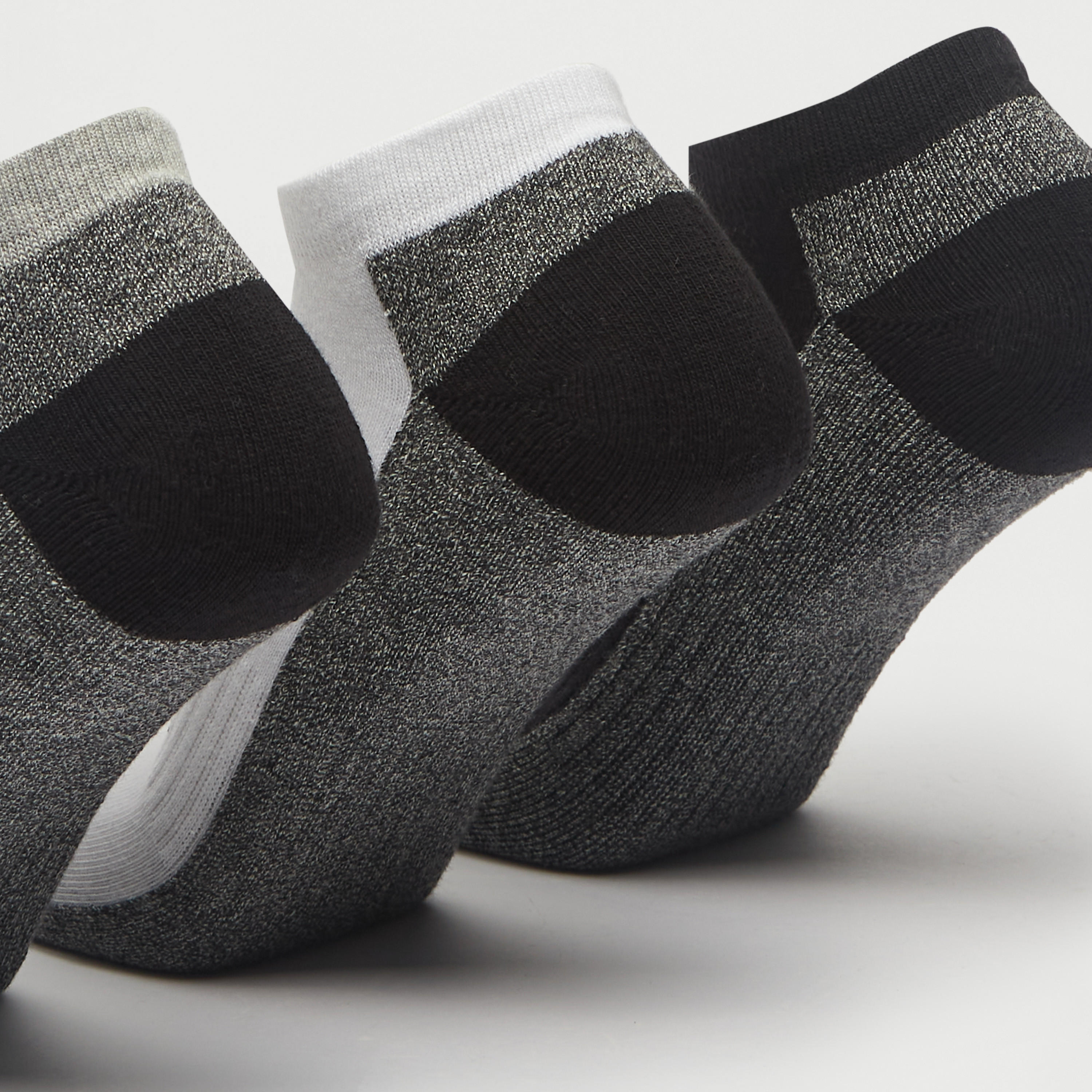 جوارب بطول الكاحل بطبعات من كابا - طقم 3 أزواج-men-socks-image-4