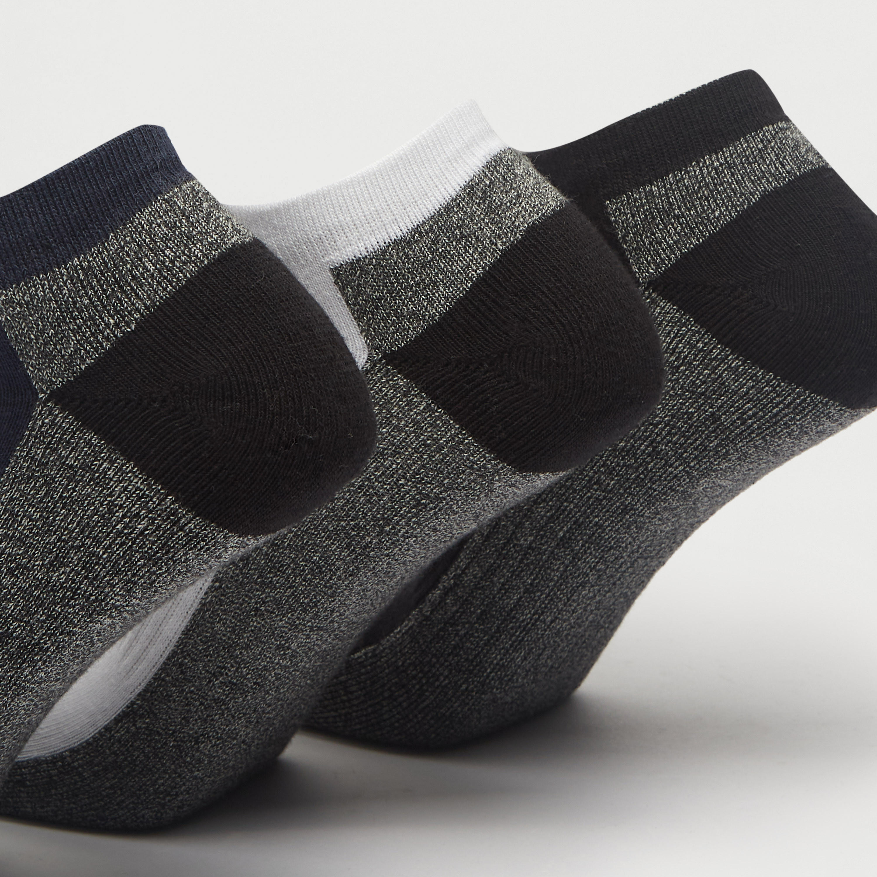 جوارب بطول الكاحل بطبعات من كابا - طقم 3 أزواج-men-socks-image-4