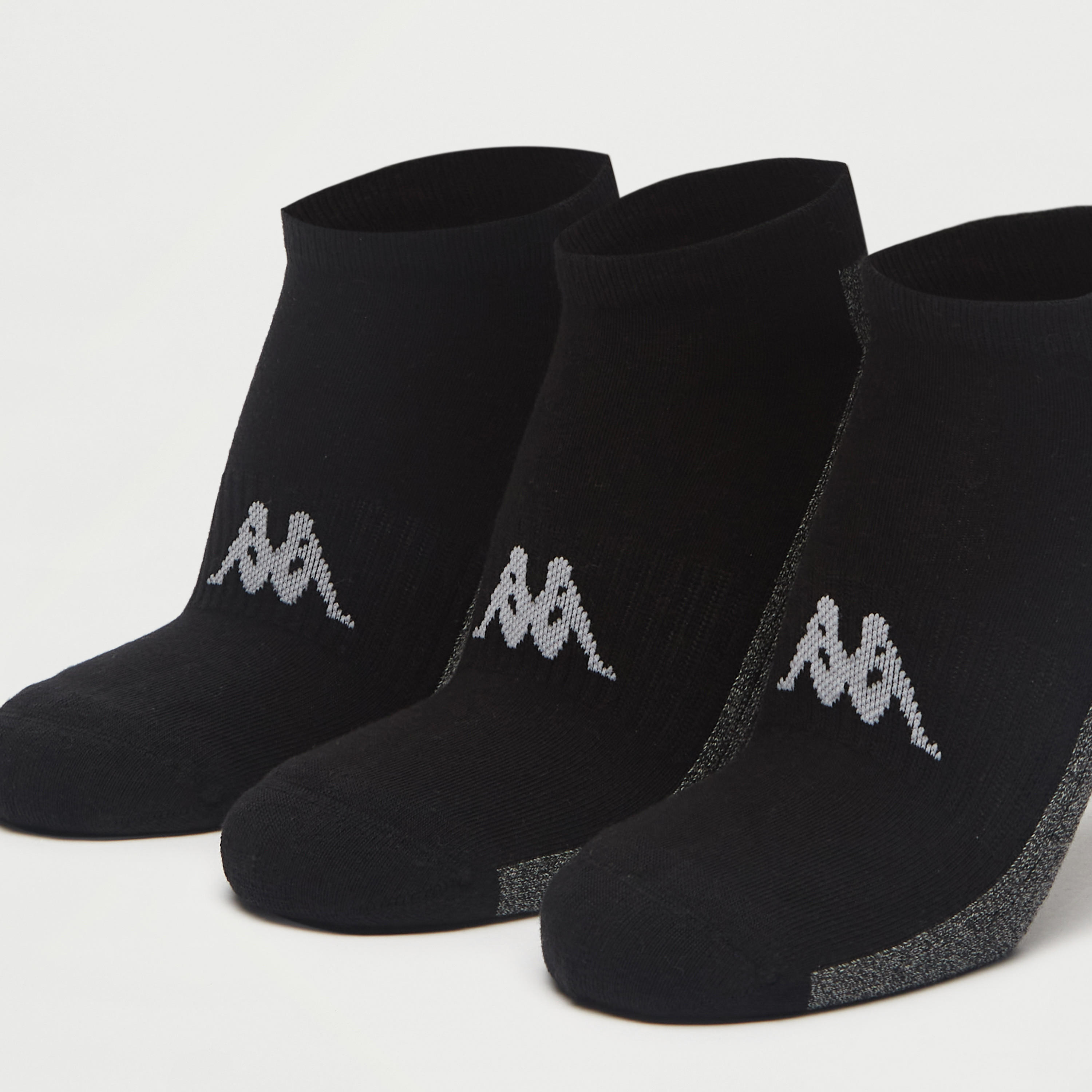 جوارب بطول الكاحل بطبعات من كابا - طقم 3 أزواج-men-socks-image-3