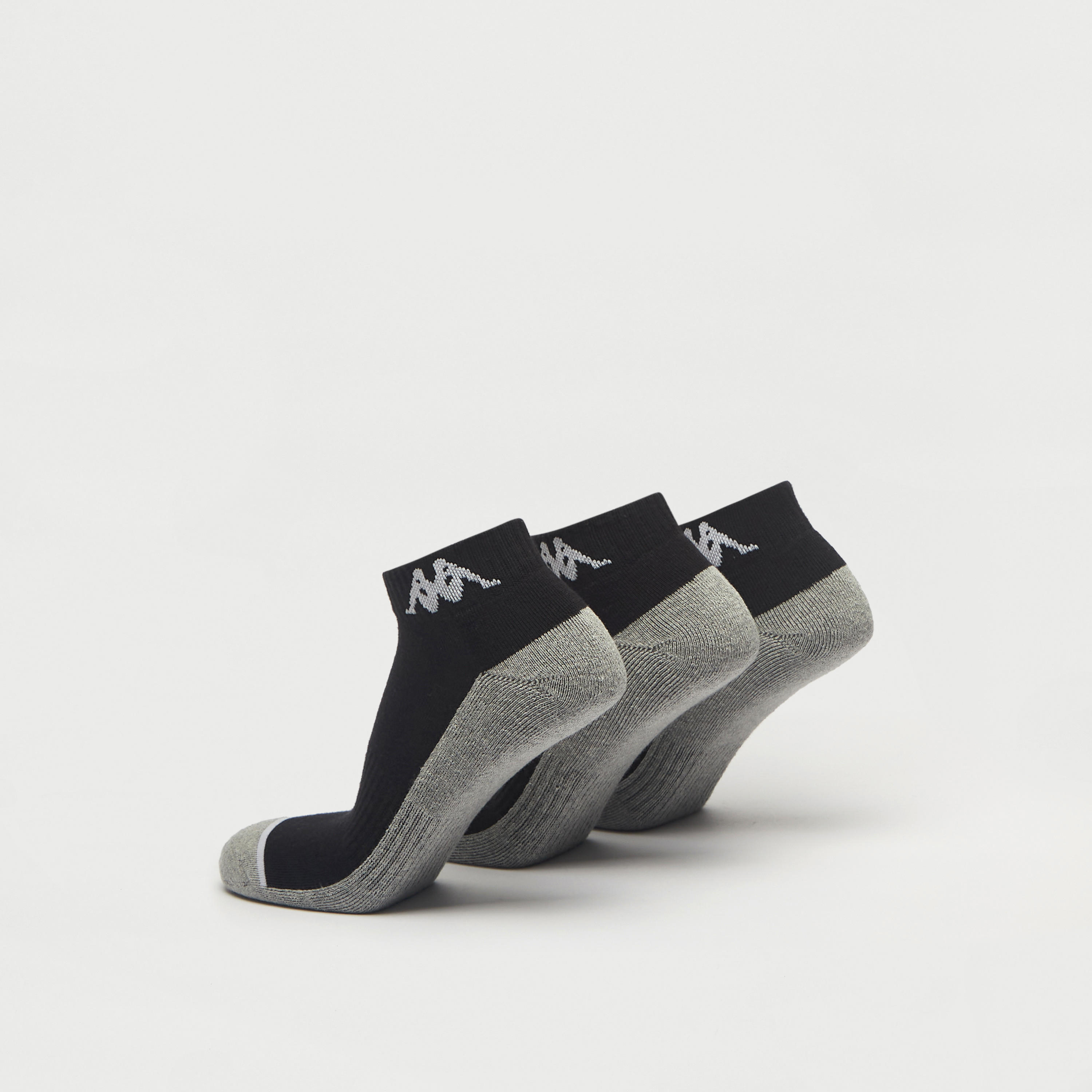 جوارب بطول الكاحل بطبعات من كابا - طقم 3 أزواج-men-socks-image-2