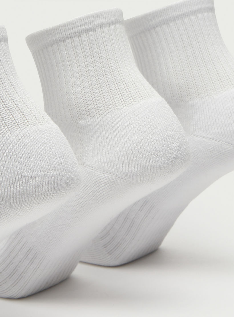 جوارب بطول الكاحل بطبعات من كابا - طقم 3 أزواج-men-socks-image-4