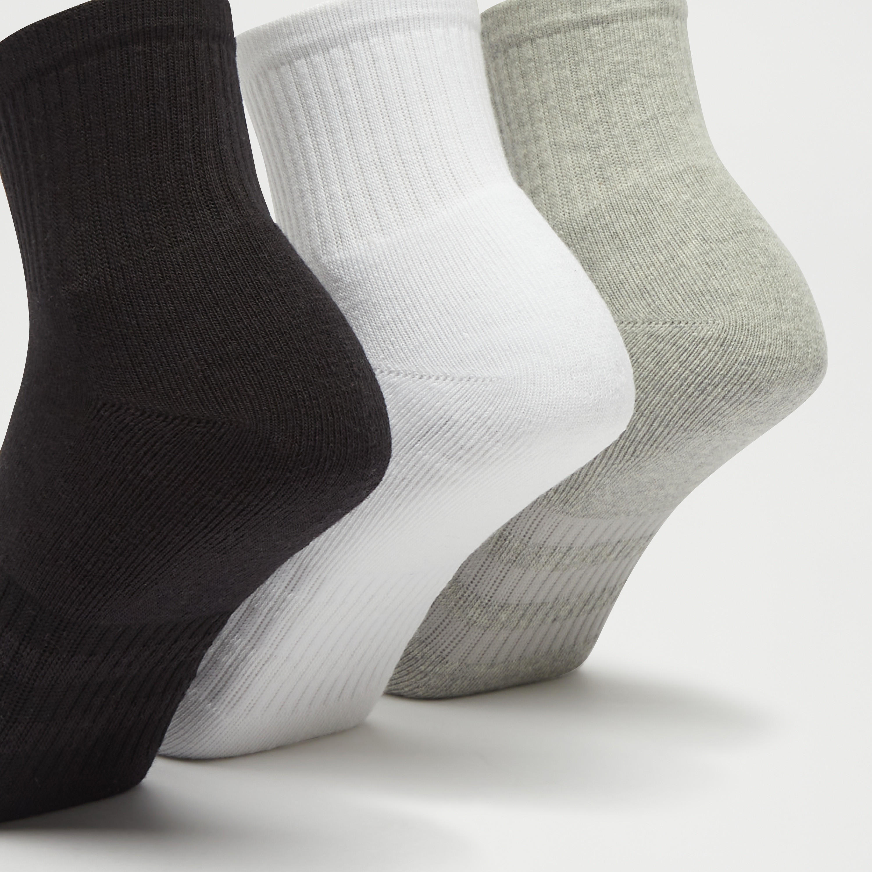 جوارب بطول الكاحل وتفاصبل شعار من كابا - طقم 3 أزواج-men-socks-image-4