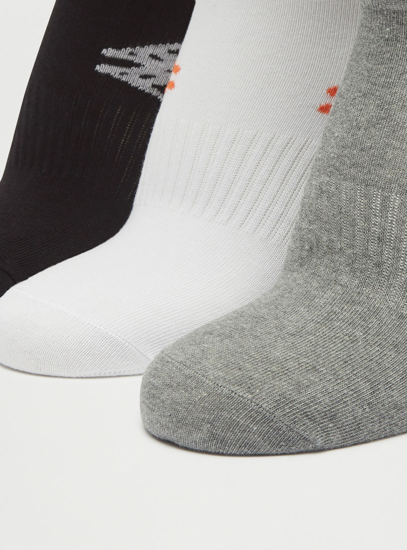 جوارب بارزة الملمس بطول الكاحل من كابا - طقم من 3 أزواج-men-socks-image-3