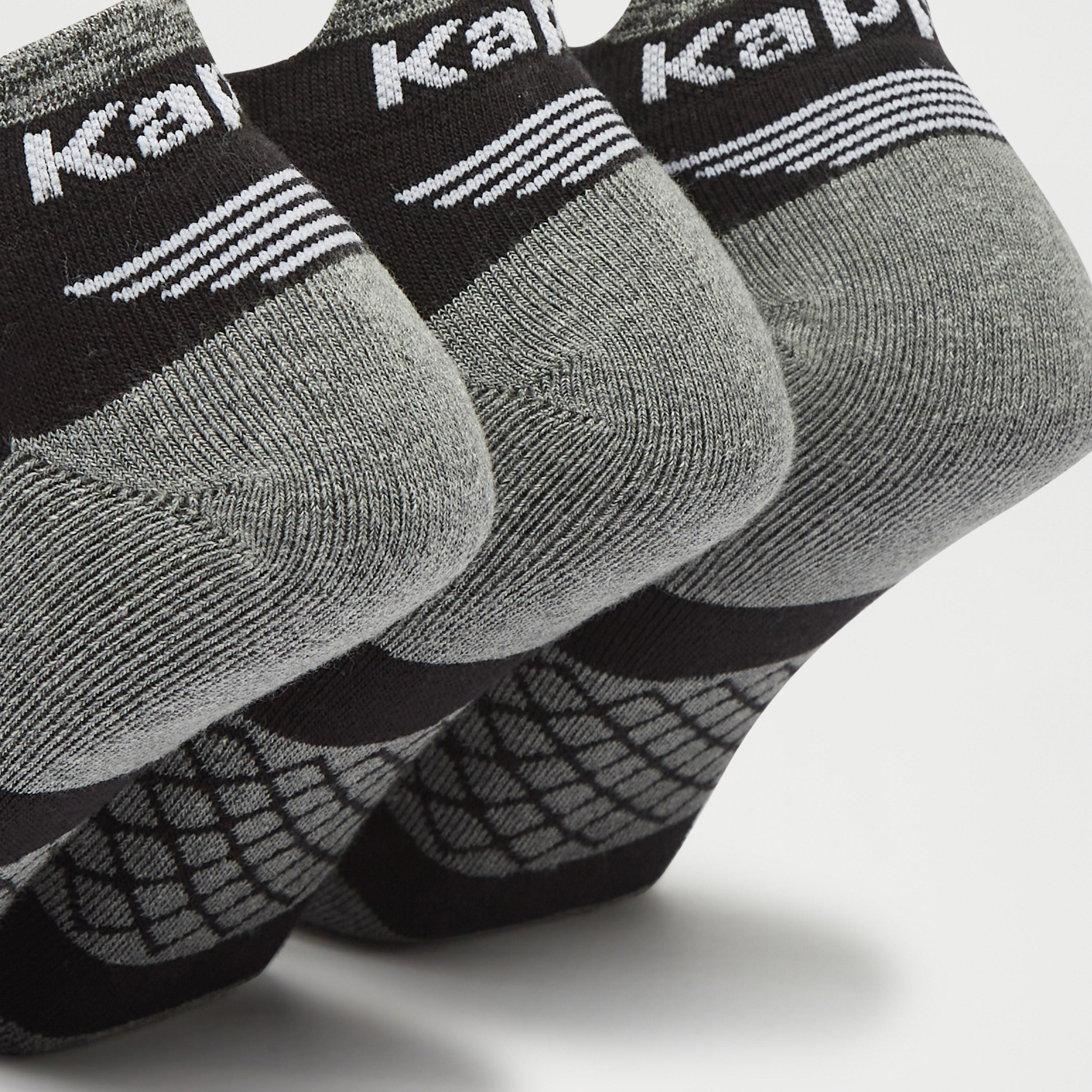 جوارب بارزة الملمس بطول الكاحل من كابا - طقم من 3 أزواج-men-socks-image-4