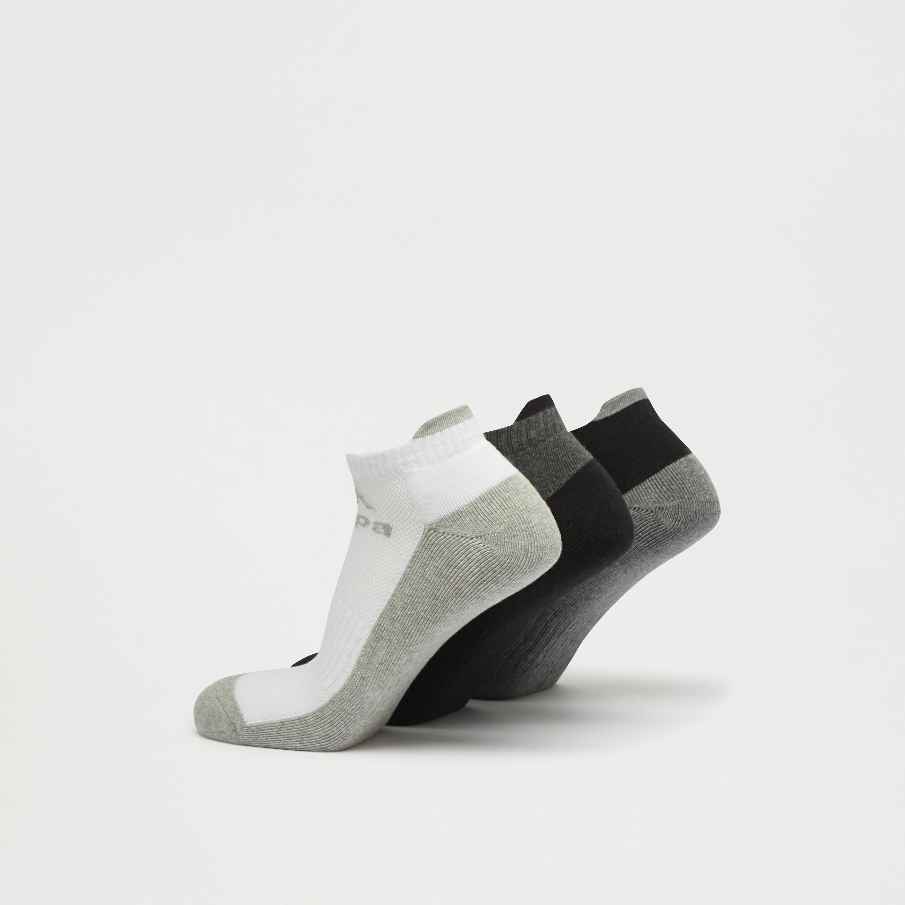 جوارب بارزة الملمس بطول الكاحل من كابا - طقم من 3 أزواج-men-socks-image-2