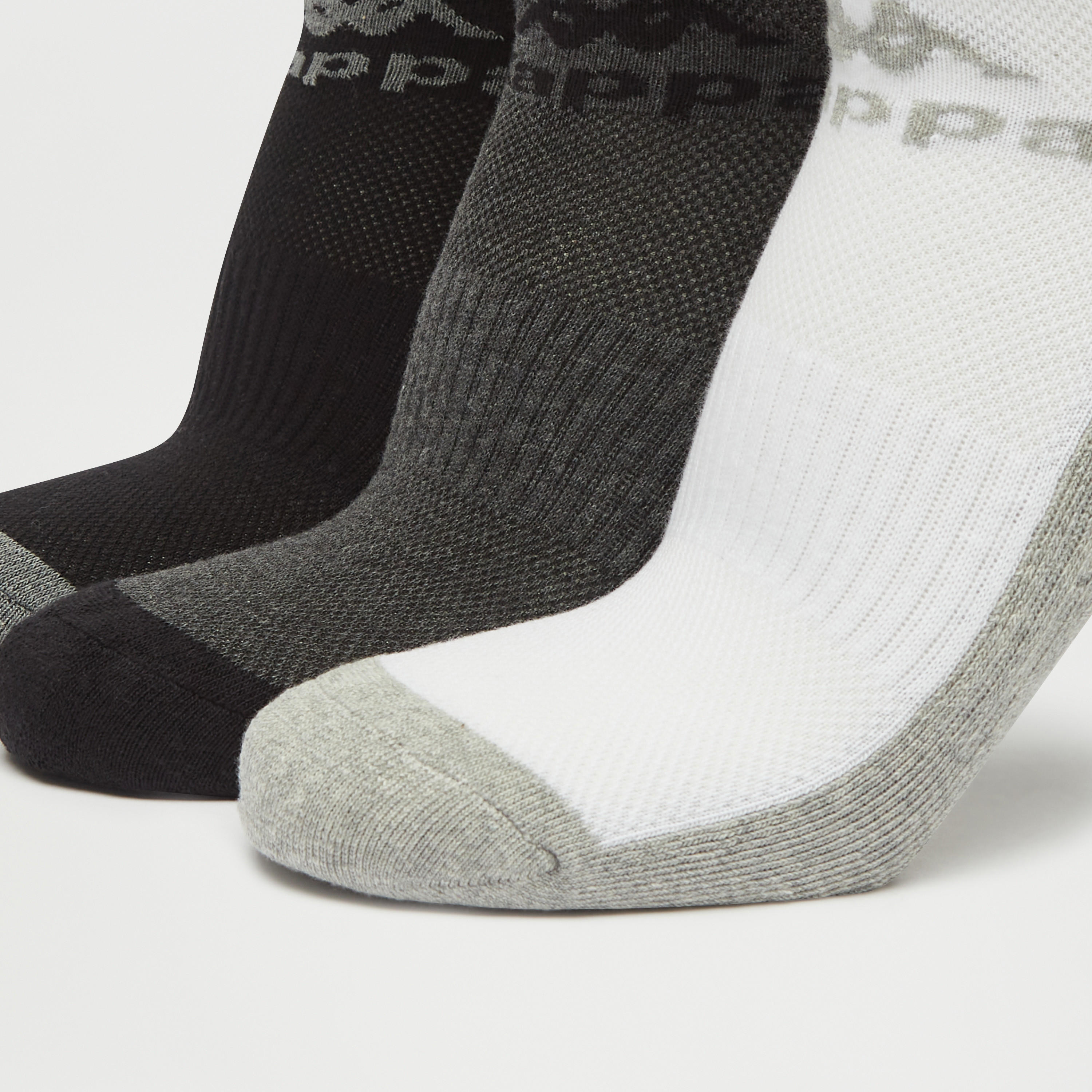 جوارب بارزة الملمس بطول الكاحل من كابا - طقم من 3 أزواج-men-socks-image-3
