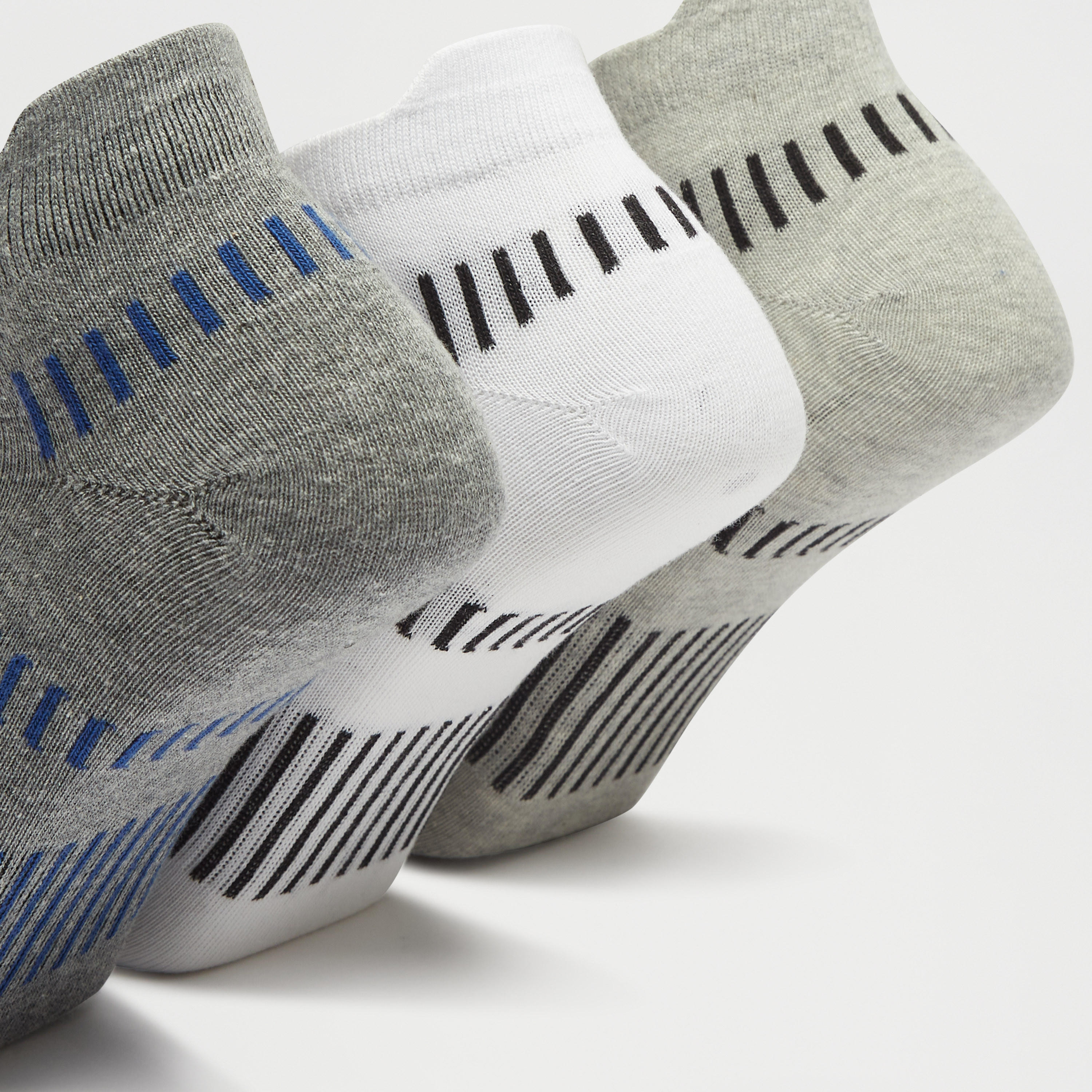 جوارب بارزة الملمس بطول الكاحل من كابا - طقم من 3 أزواج-men-socks-image-4