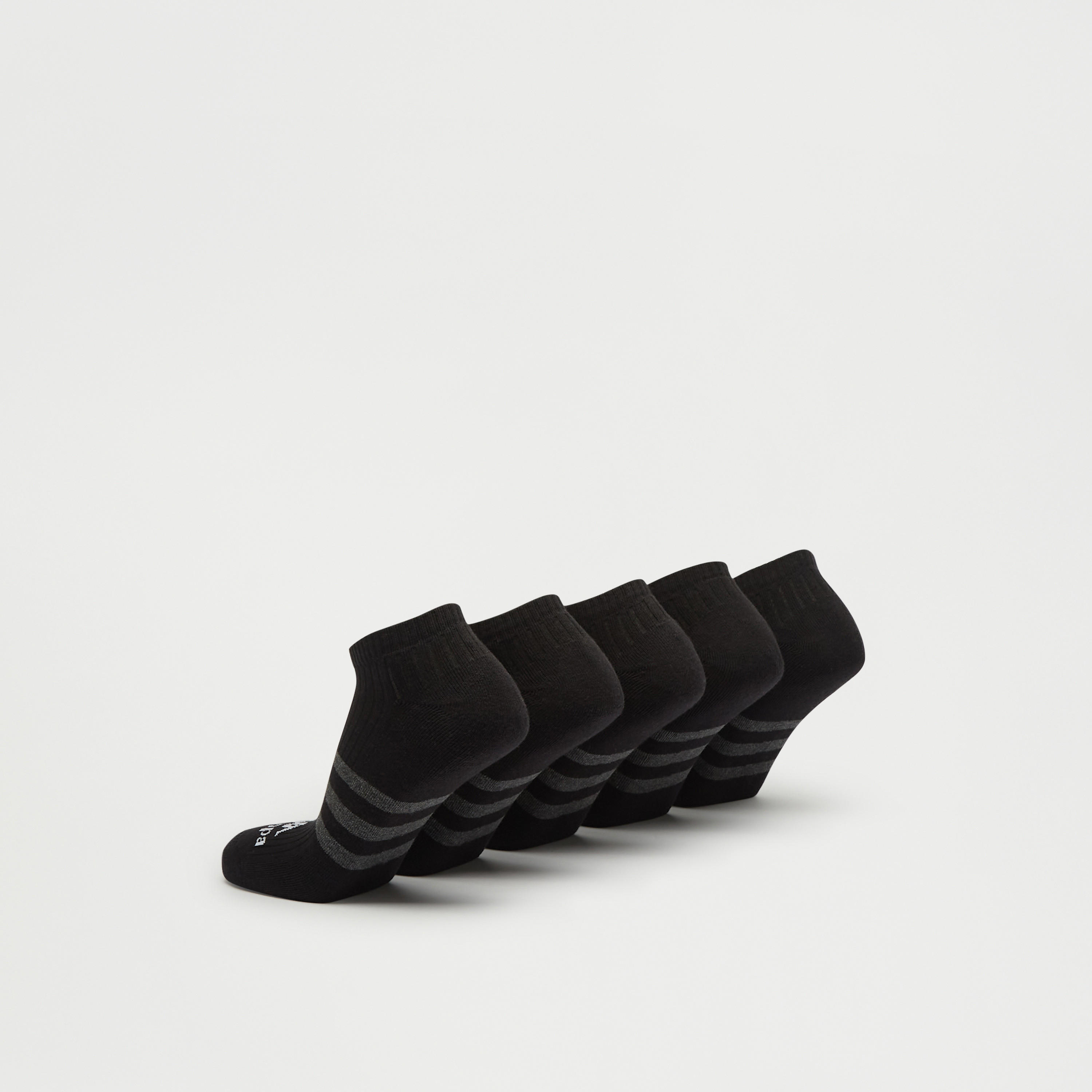 جوارب بطول الكاحل وشعار من كابا - طقم 5 أزواج-men-socks-image-2