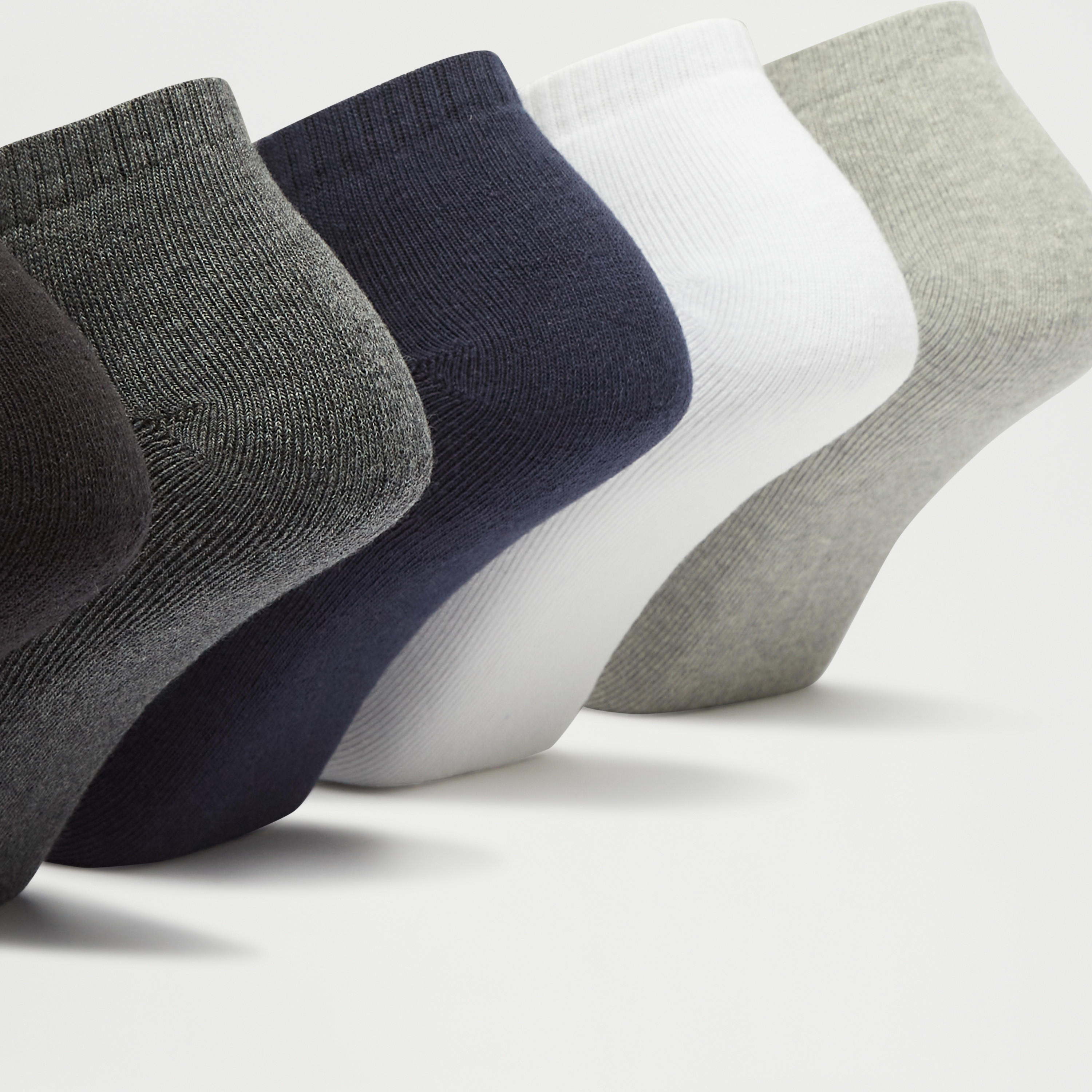 جوارب بطول الكاحل وطبعات شعار من كابا - طقم 5 أزواج-men-socks-image-4