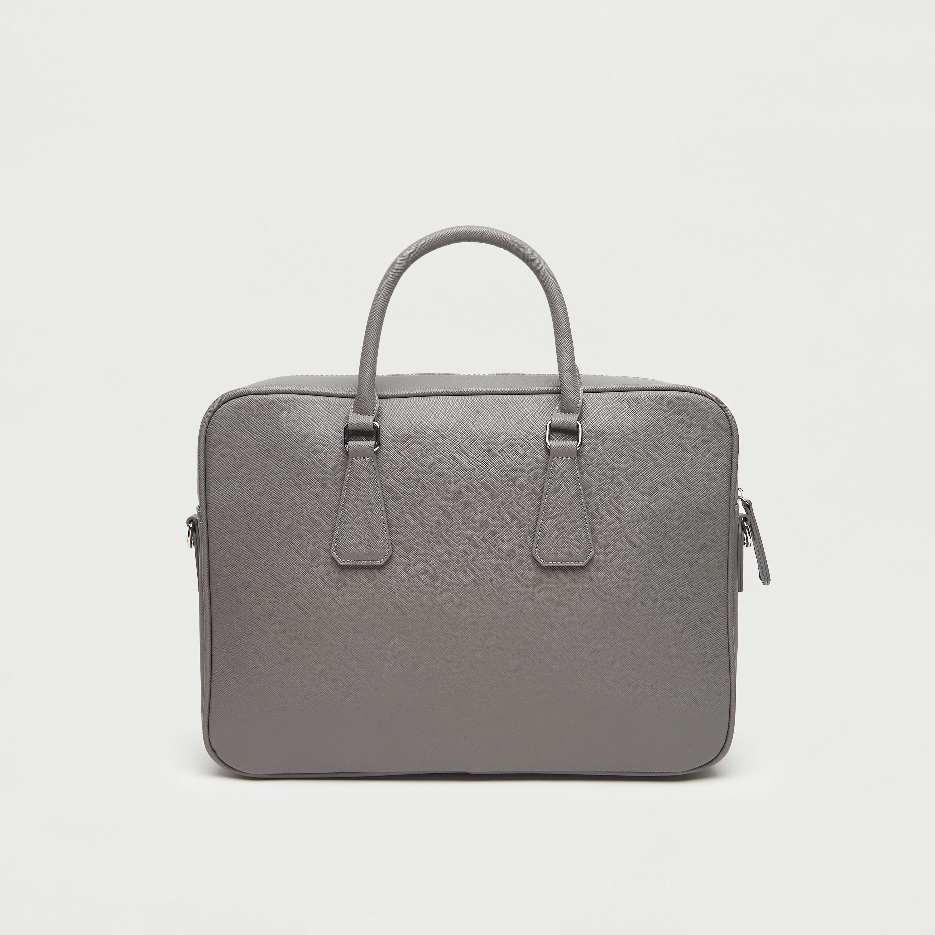 شنطة لابتوب سادة بمقابض مزدوجة وحزام قابل للفصل-men-bags-image-2