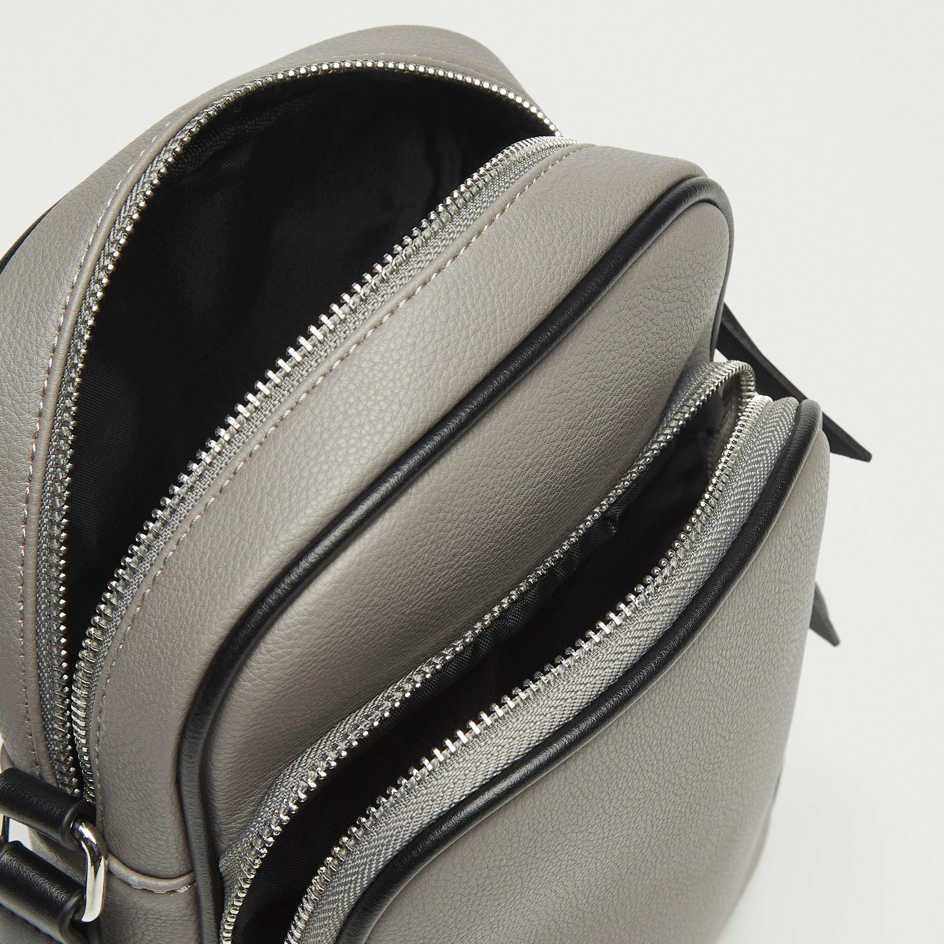 Solid 2-Compartment Sling Bag with Detachable Strap-men-bags-image-5