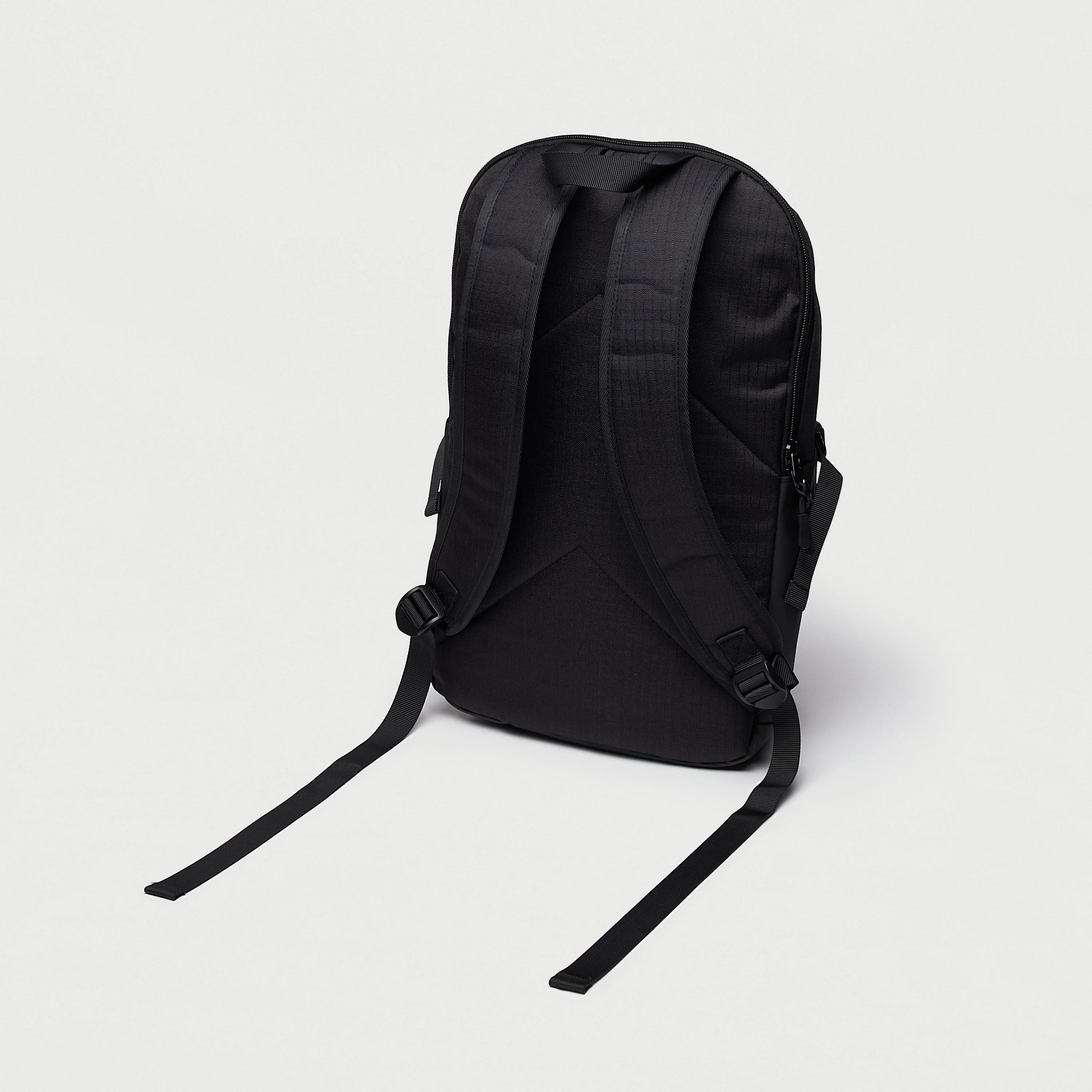 Kappa Logo Print Backpack with Adjustable Straps and Zip Closure-sports-men-accessories-image-3