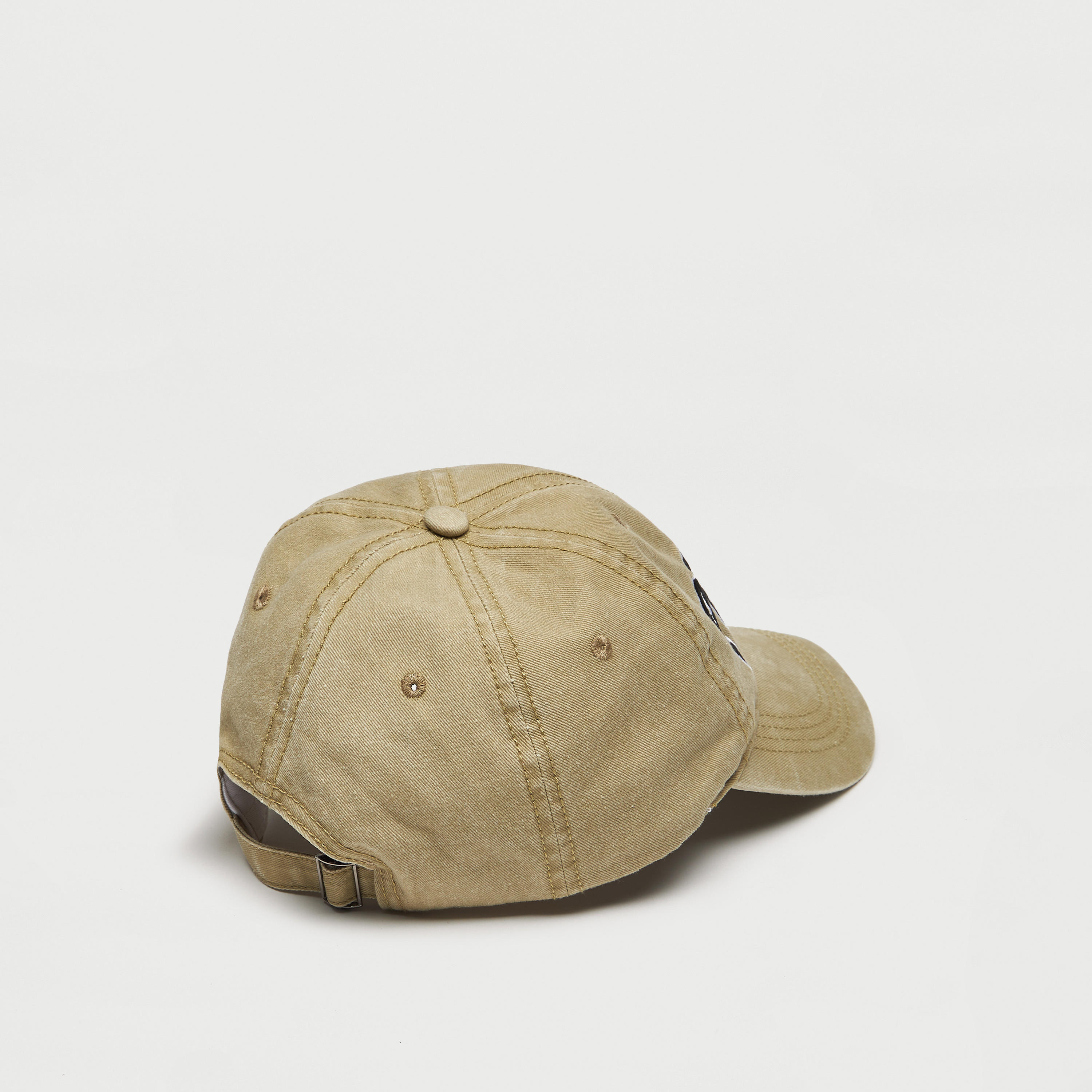 Embroidered Cap with Buckled Strap Closure-men-caps-image-4