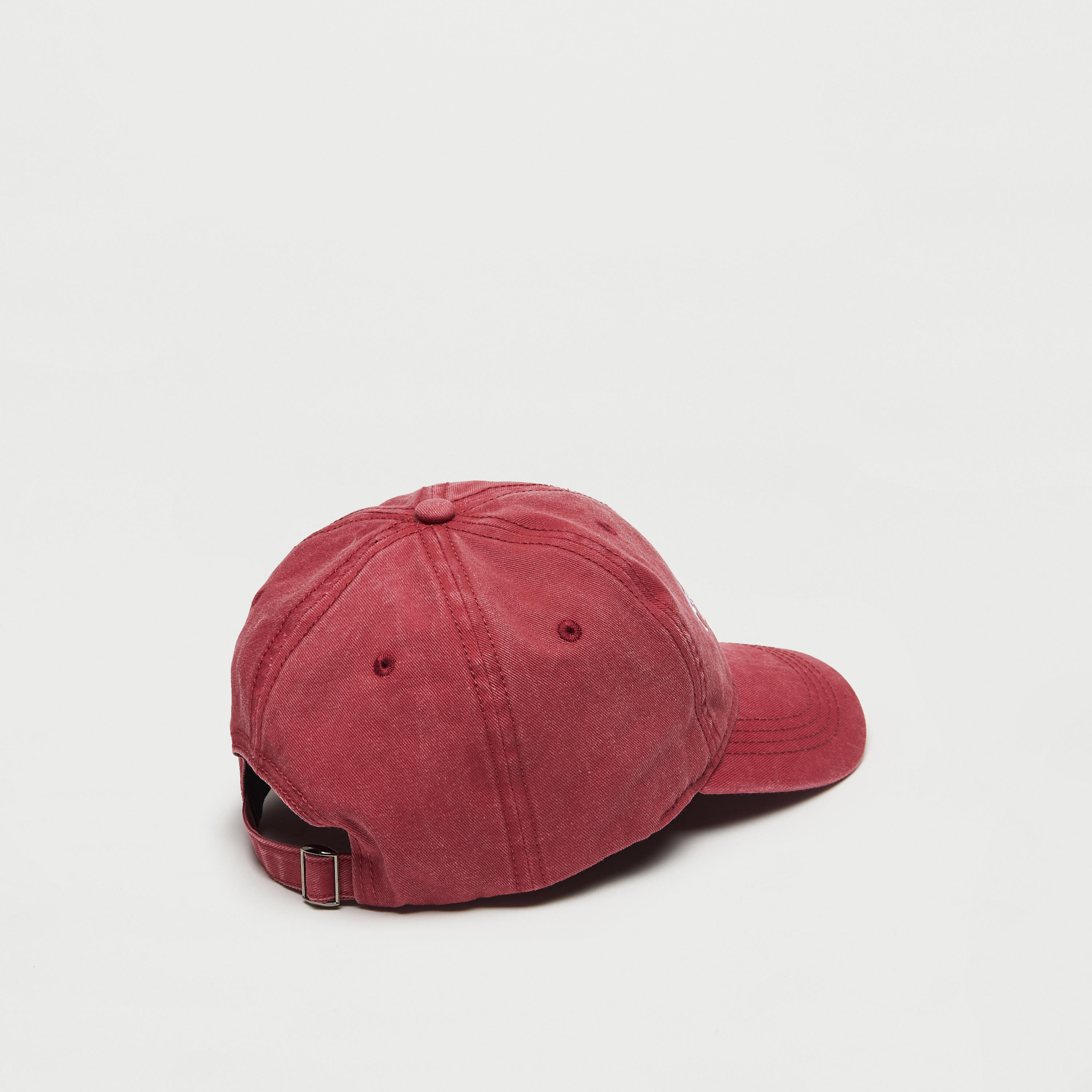 Embroidered Cap with Buckled Strap Closure-men-caps-image-4