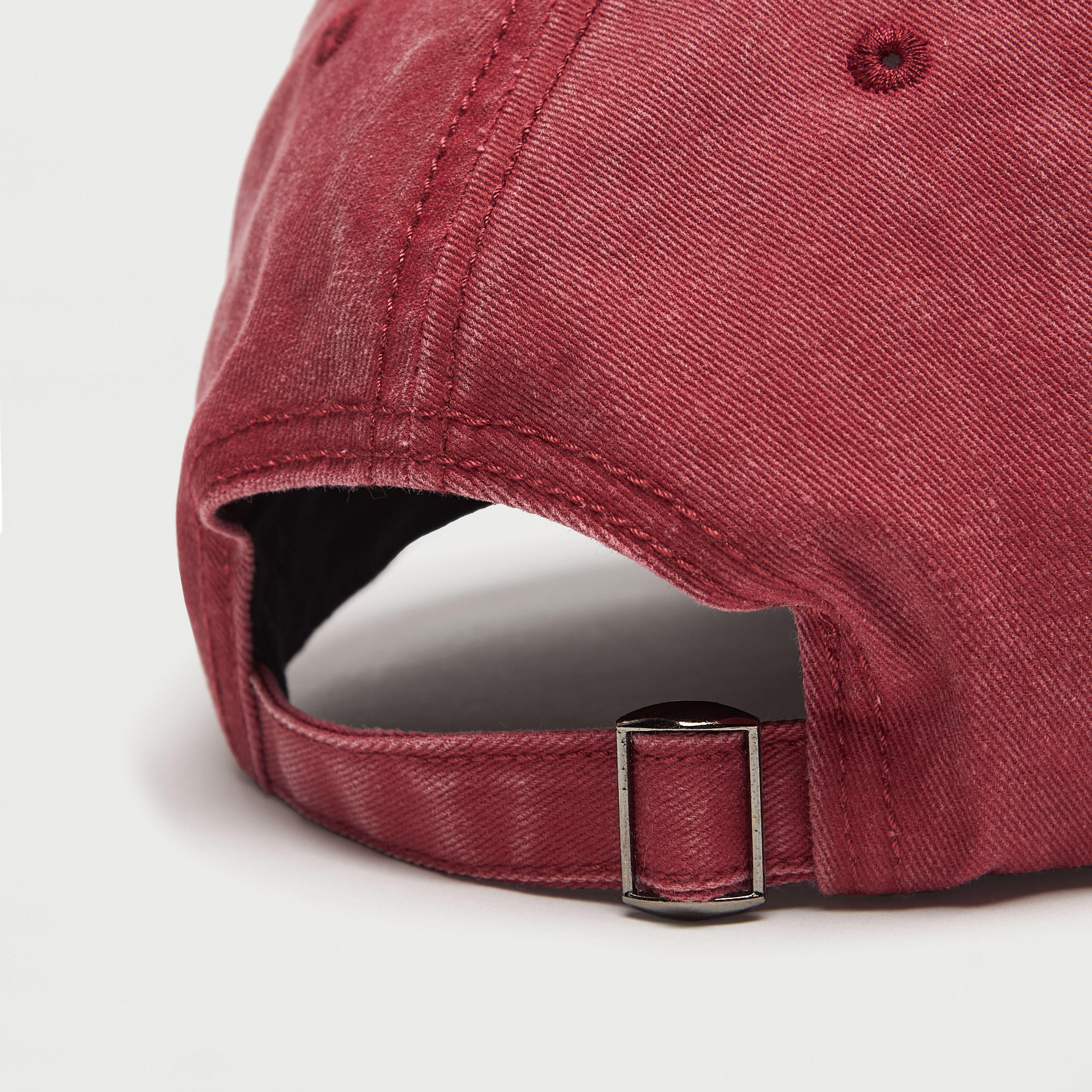 Embroidered Cap with Buckled Strap Closure-men-caps-image-5