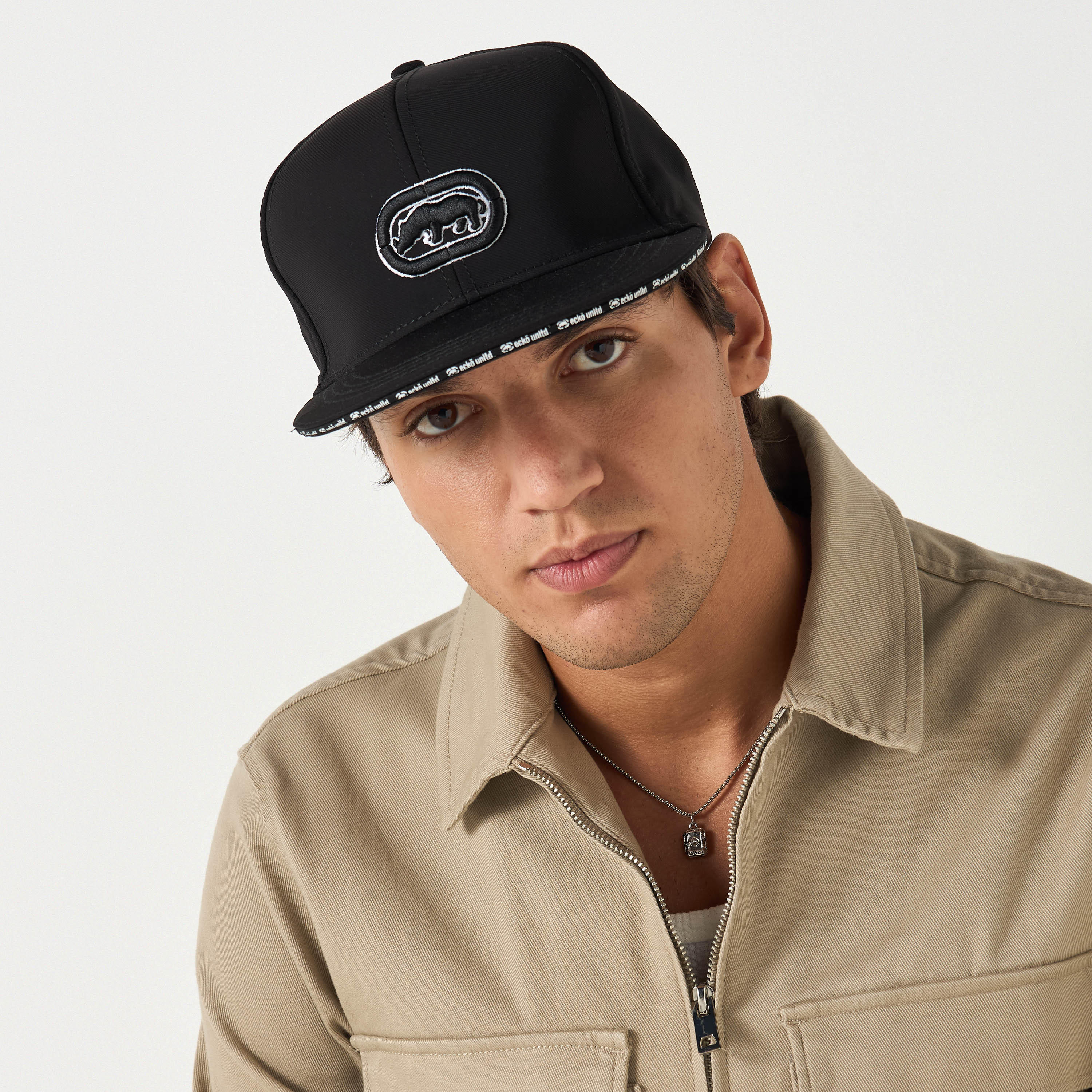 كاب بحزام بإبزيم إغلاق وتطريز شعار من إيكو-men-caps-image-4
