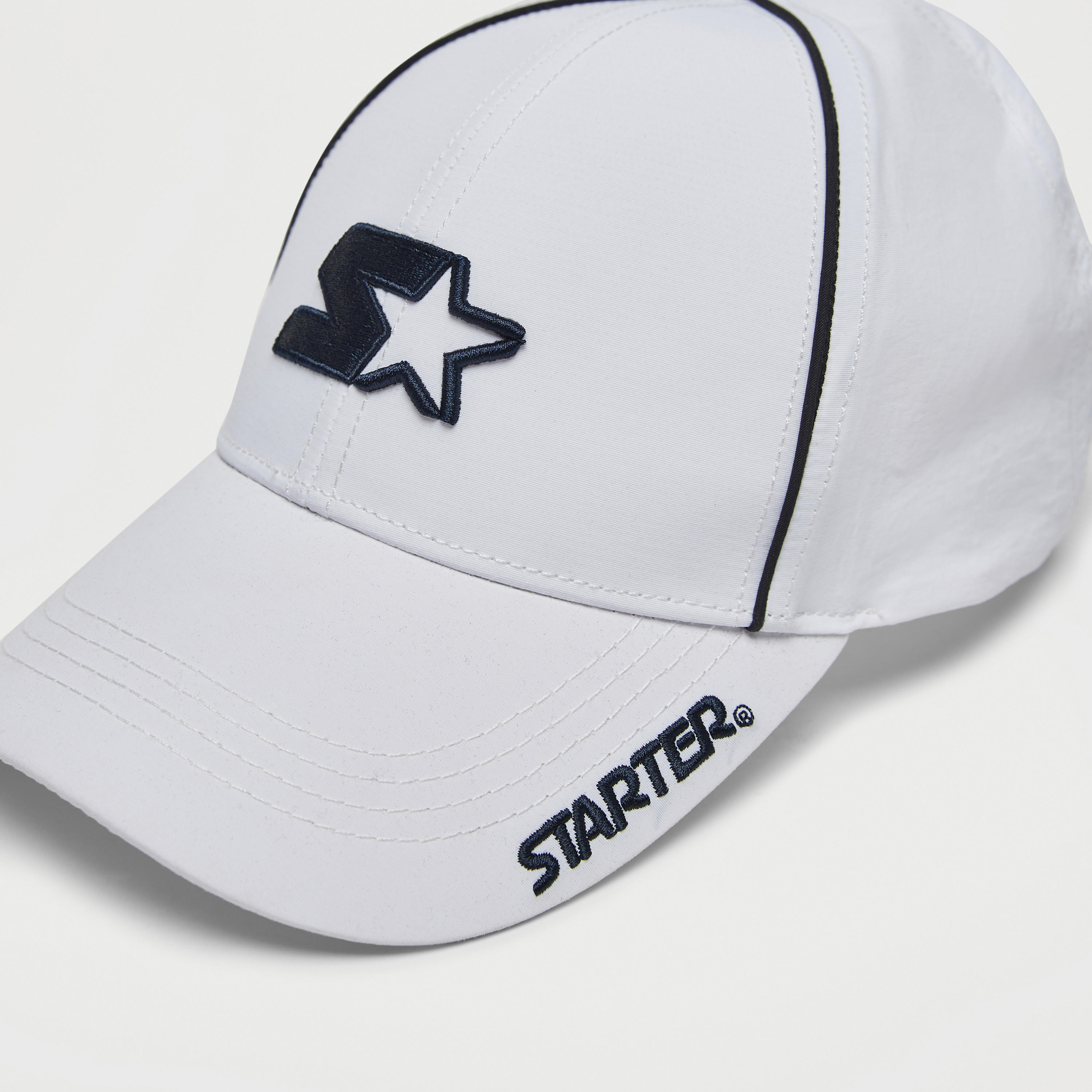 Starter Logo Embroidered Cap with Buckled Strap Closure-men-caps-image-3