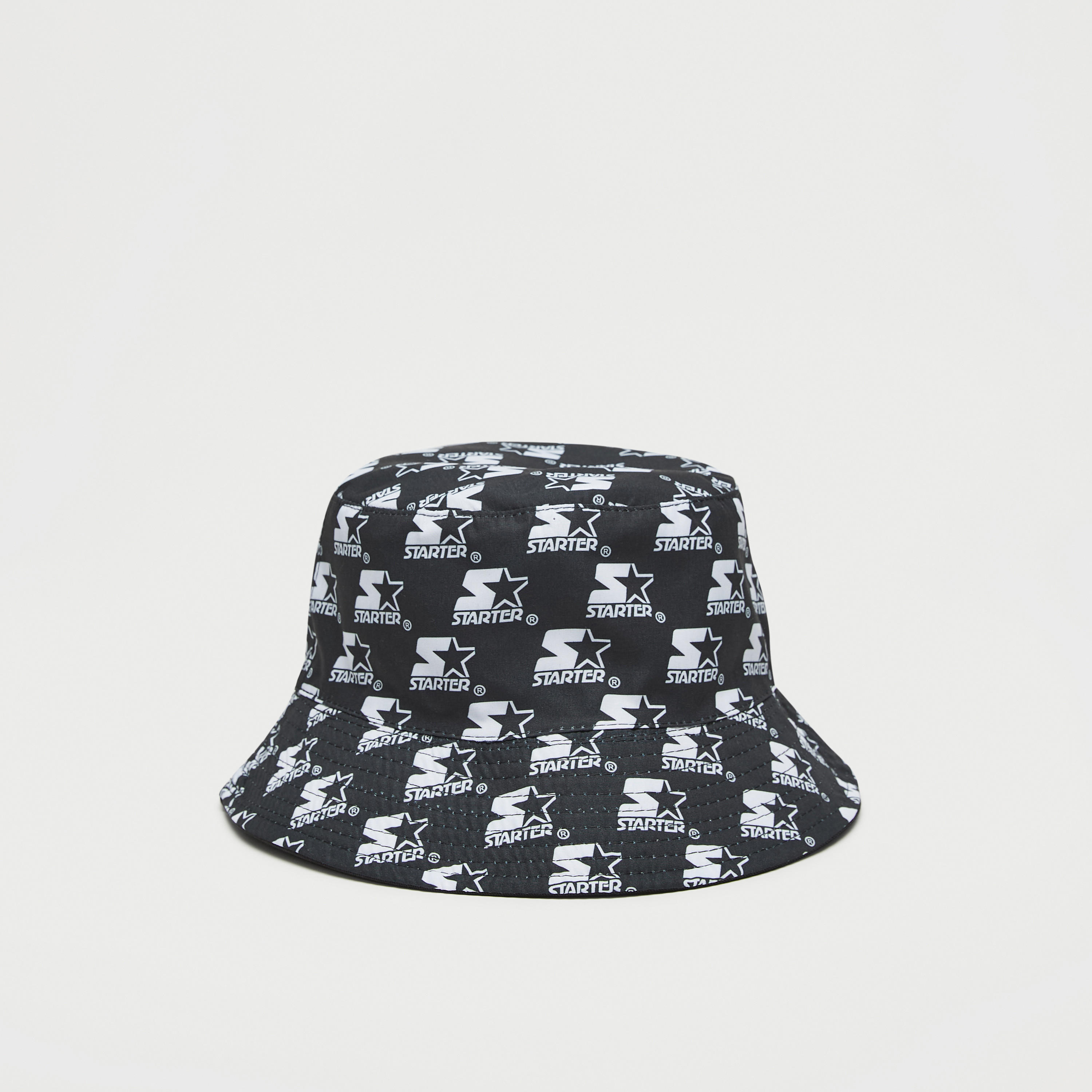 Starter Logo Print Reversible Bucket Hat-men-caps-image-3