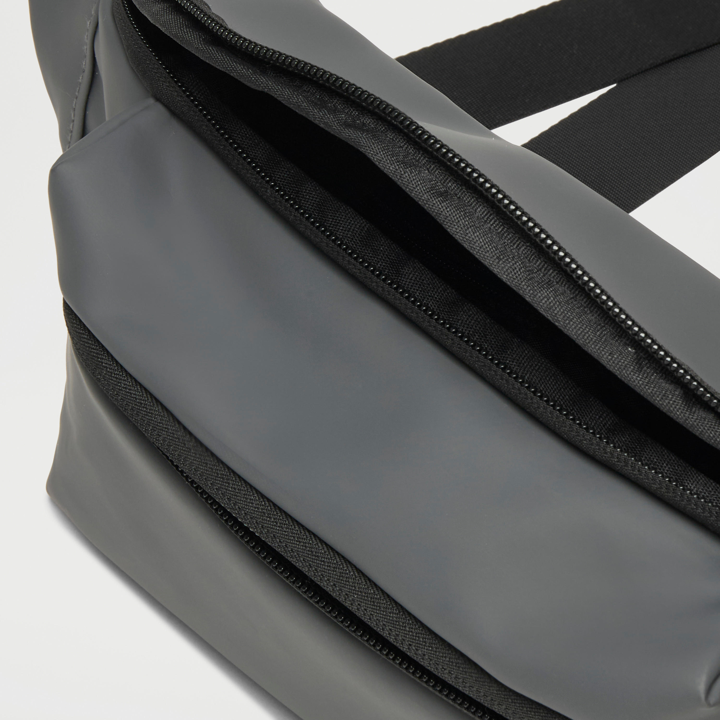Solid Waistbag with Adjustable Strap and Zip Closure-men-bags-image-8
