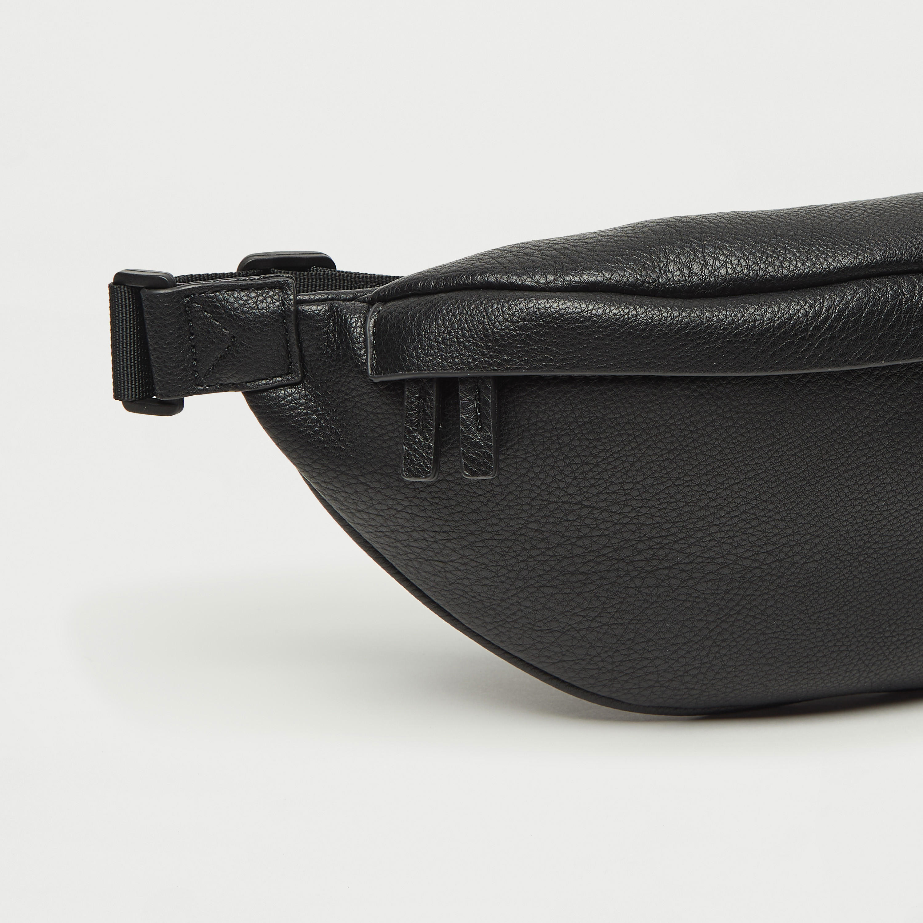 Textured Waist Bag with Adjustable Strap and Zip Closure-men-bags-image-5