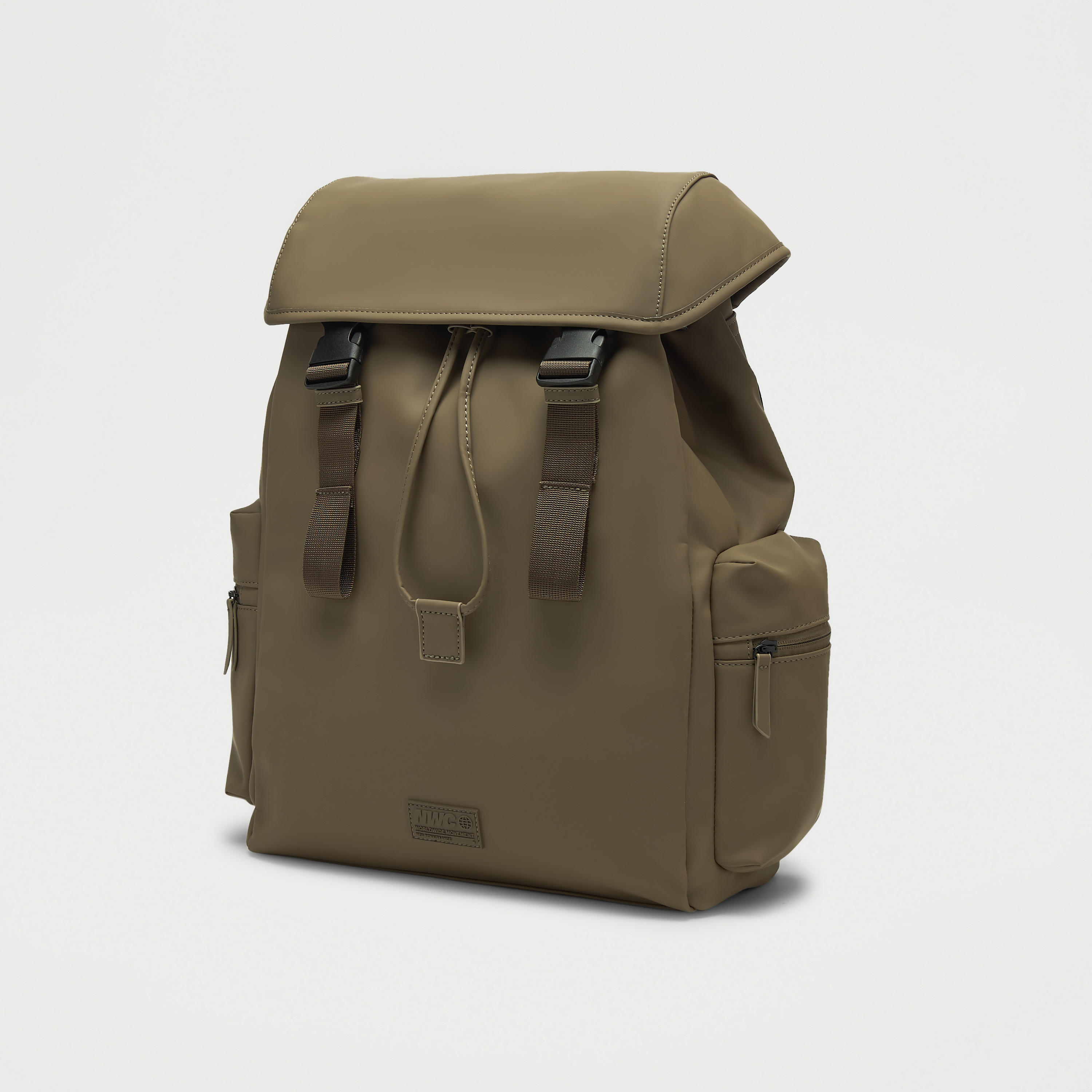 شنطة ظهر سادة بحمّالات قابلة للتّعديل وسحّاب إغلاق - 35x16x46 سم-men-bags-image-5