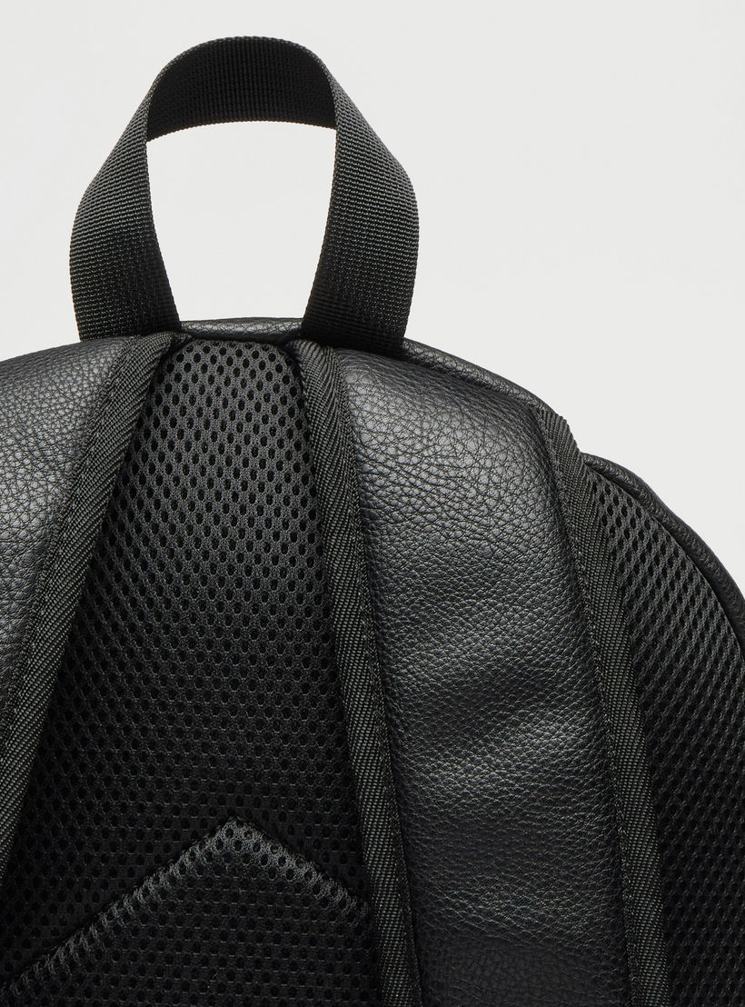 Textured Backpack with Adjustable Straps and Zip Closure - 33x16x45 cm-men-bags-image-6