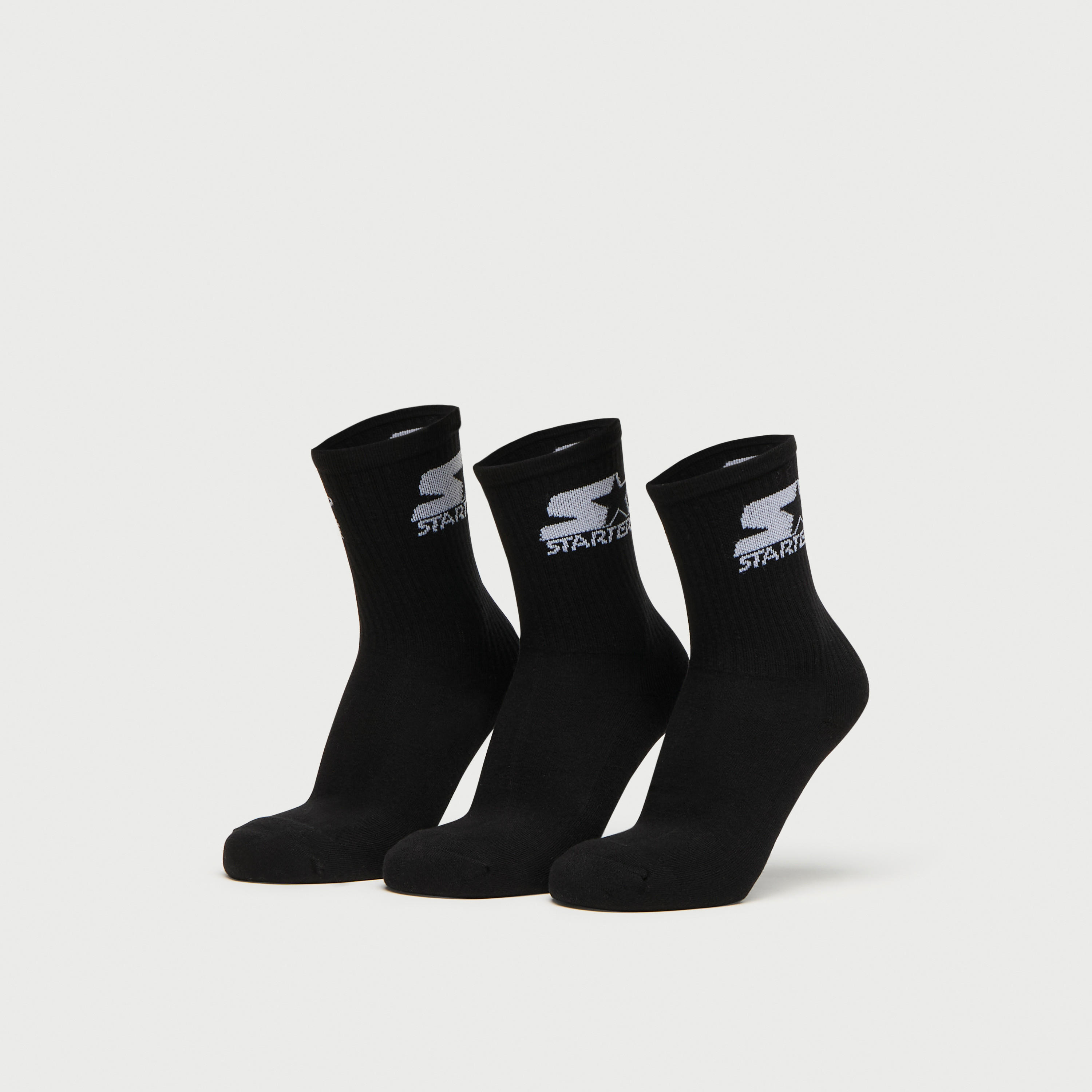 طقم جوارب بطول ربلة الساق وشعار ستارتر 3 قطع-men-socks-image-1