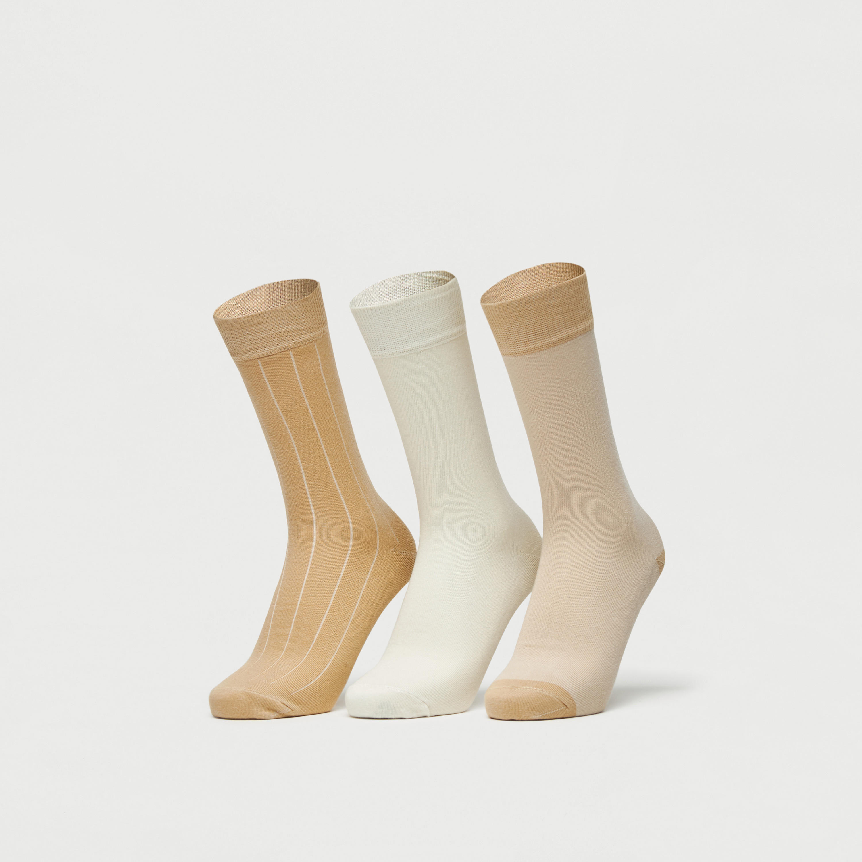 Set of 3 - Assorted Crew Length Socks-men-socks-image-1