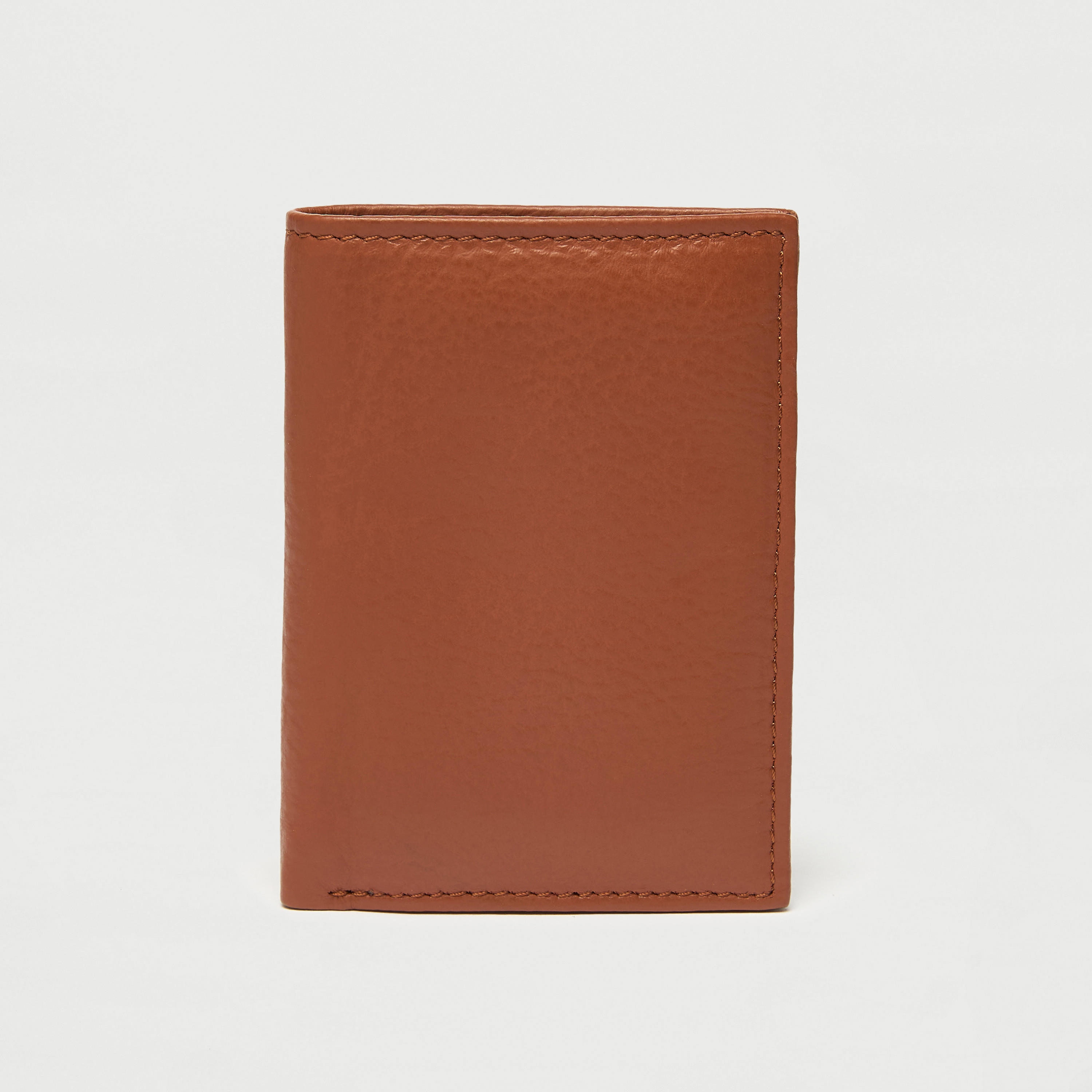 Solid Bi-Fold Leather Wallet with Button Closure-men-beltsandwallets-wallets-image-1