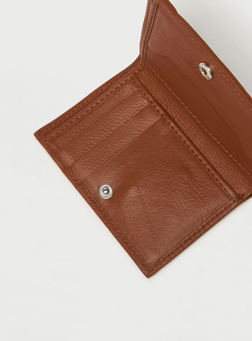 Solid Bi-Fold Leather Wallet with Button Closure-men-beltsandwallets-wallets-image-3