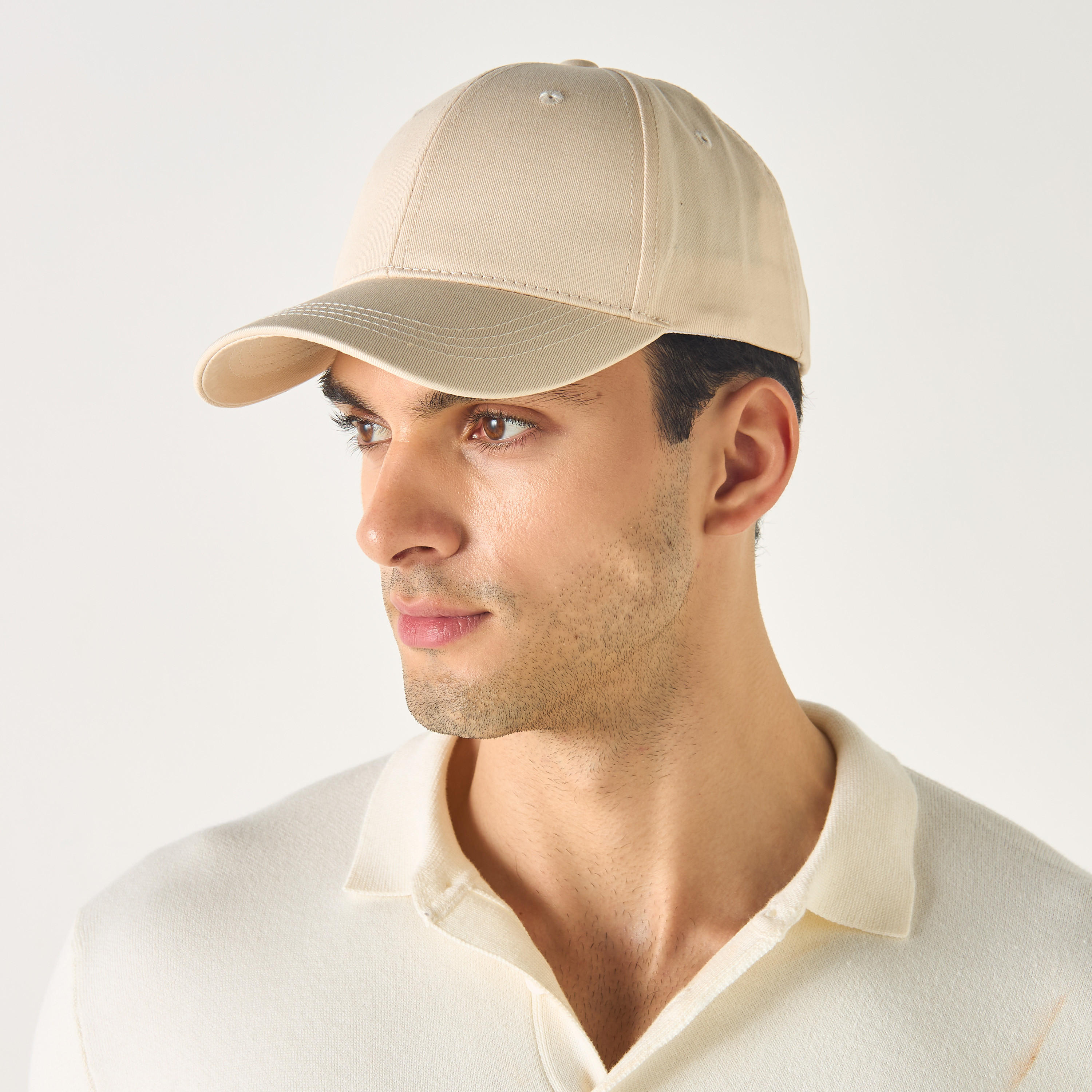 كاب بحزام بإبزيم إغلاق خلفي-men-caps-image-4