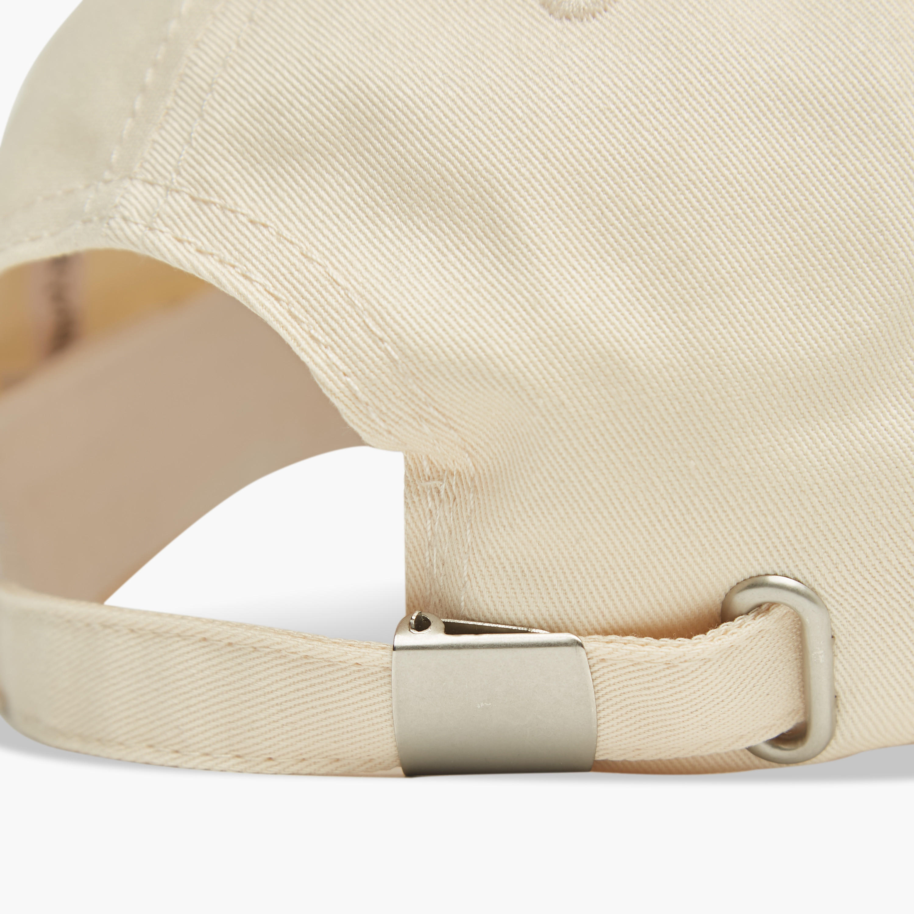 Typographic Detail Cap with Buckled Strap Closure-men-caps-image-5