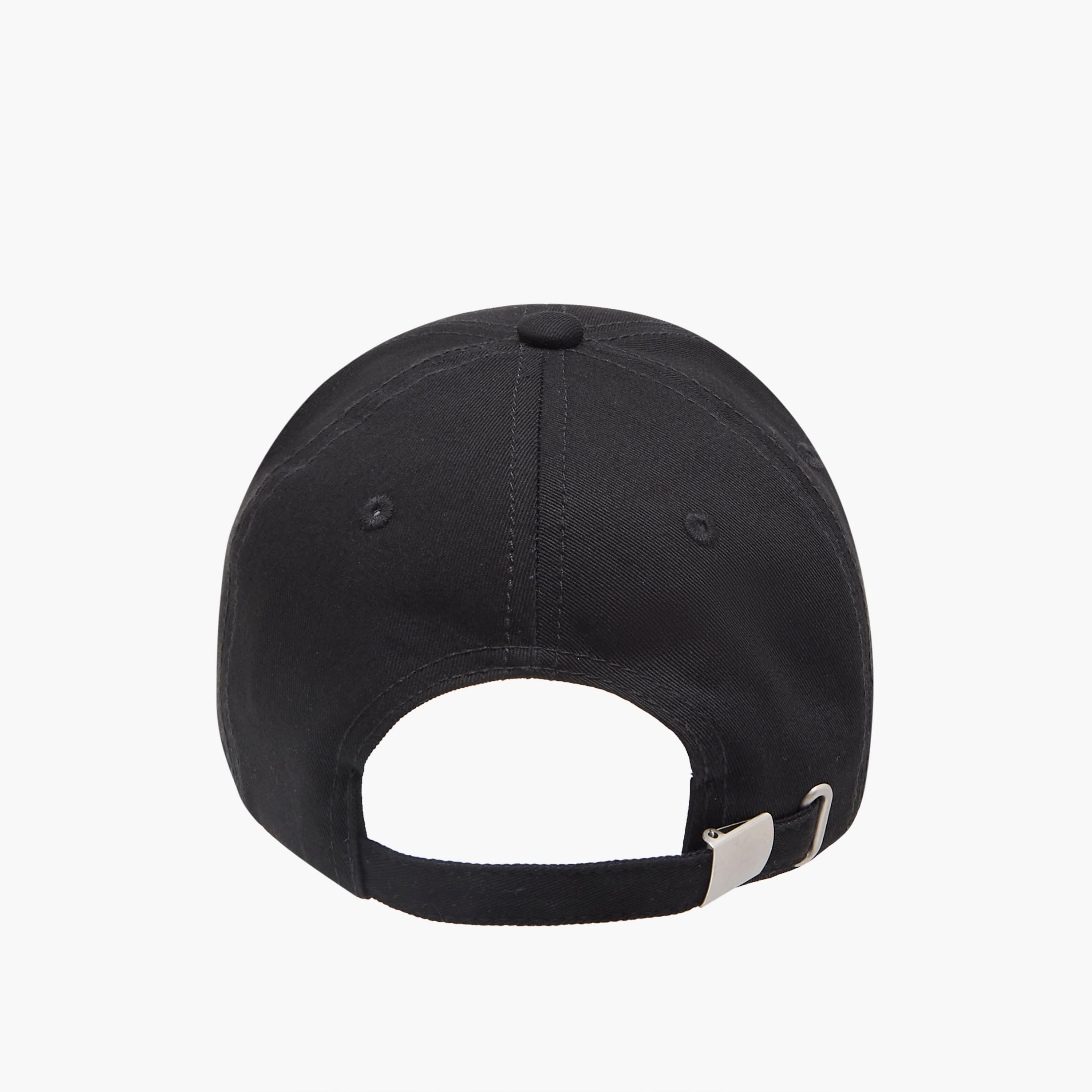 Embroidered Cap with Buckled Strap Closure-men-caps-image-5