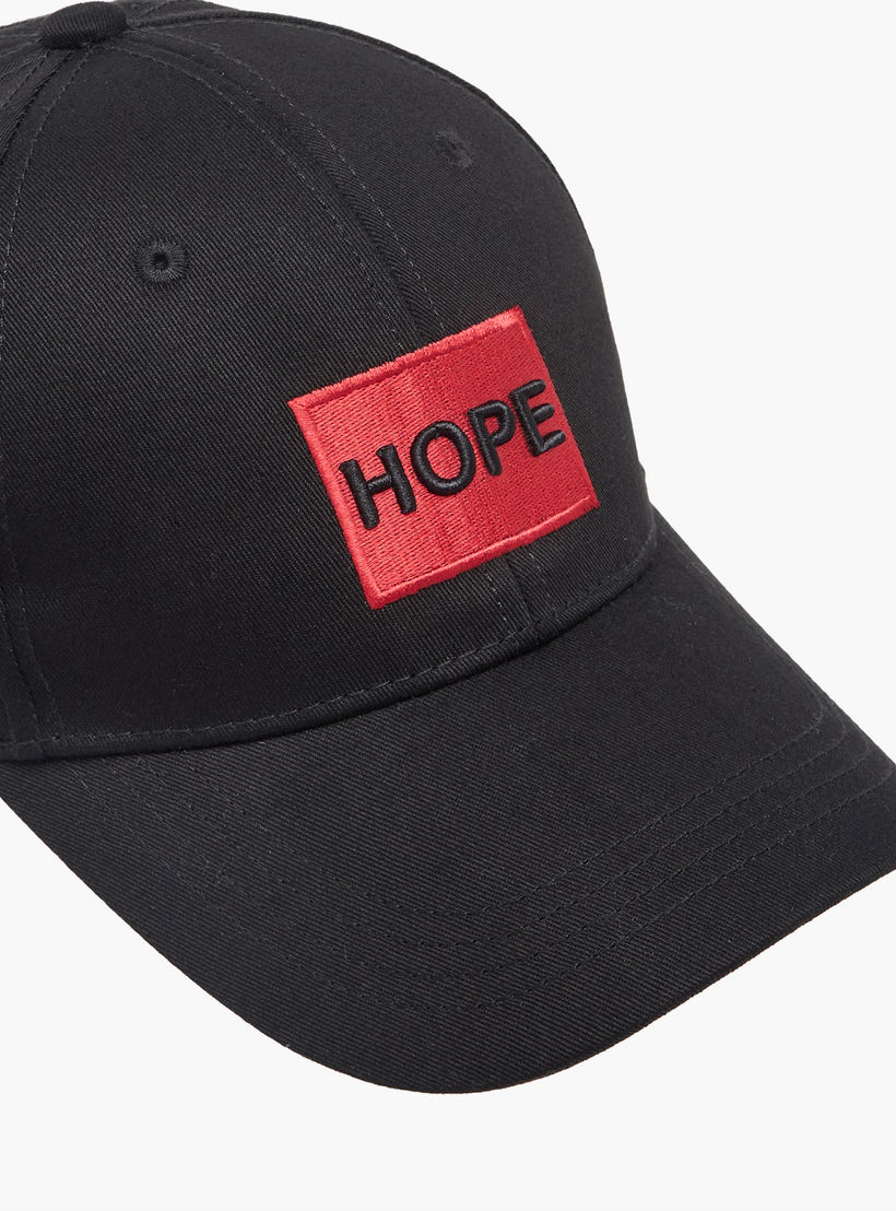 Embroidered Cap with Buckled Strap Closure-men-caps-image-6