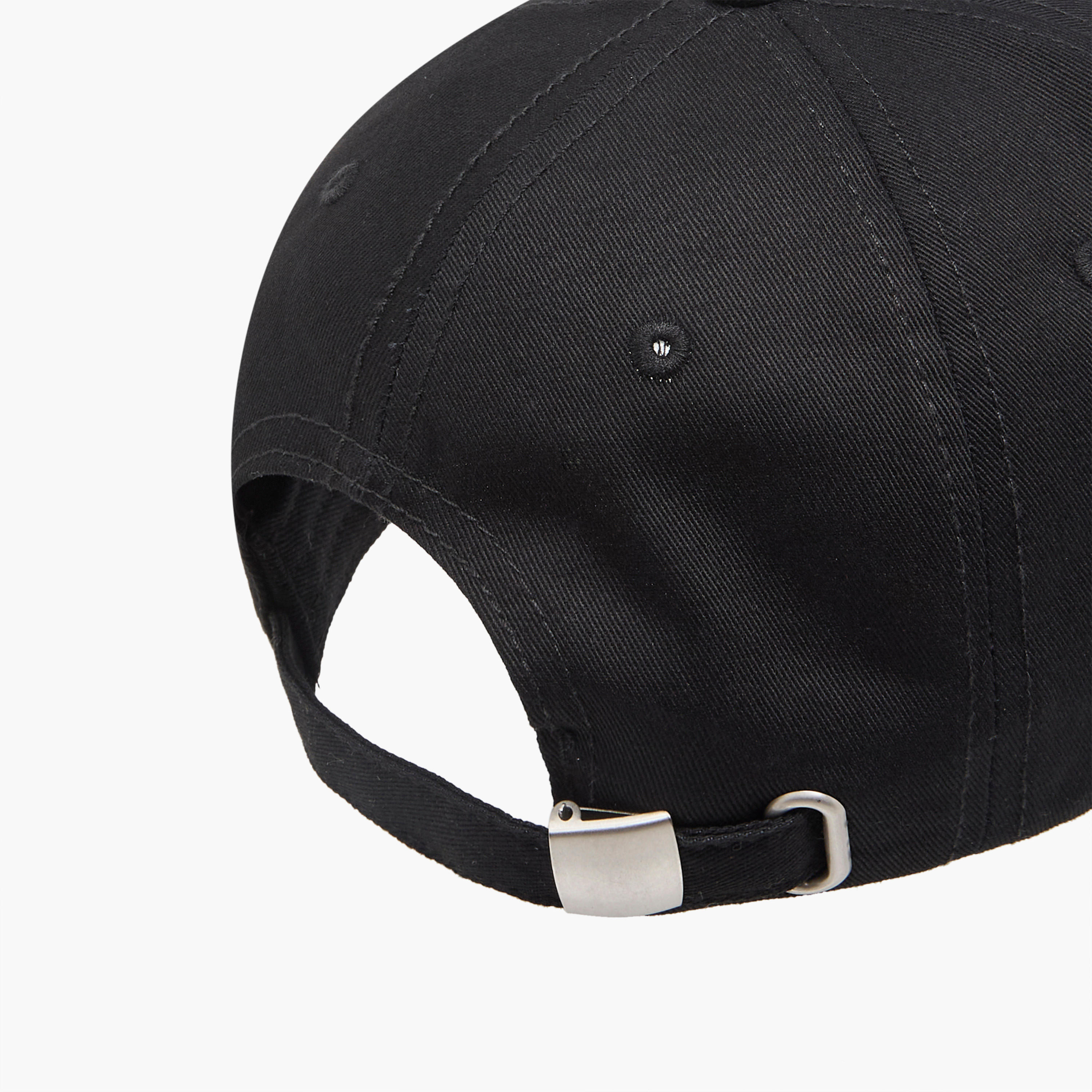 Embroidered Cap with Buckled Strap Closure-men-caps-image-7