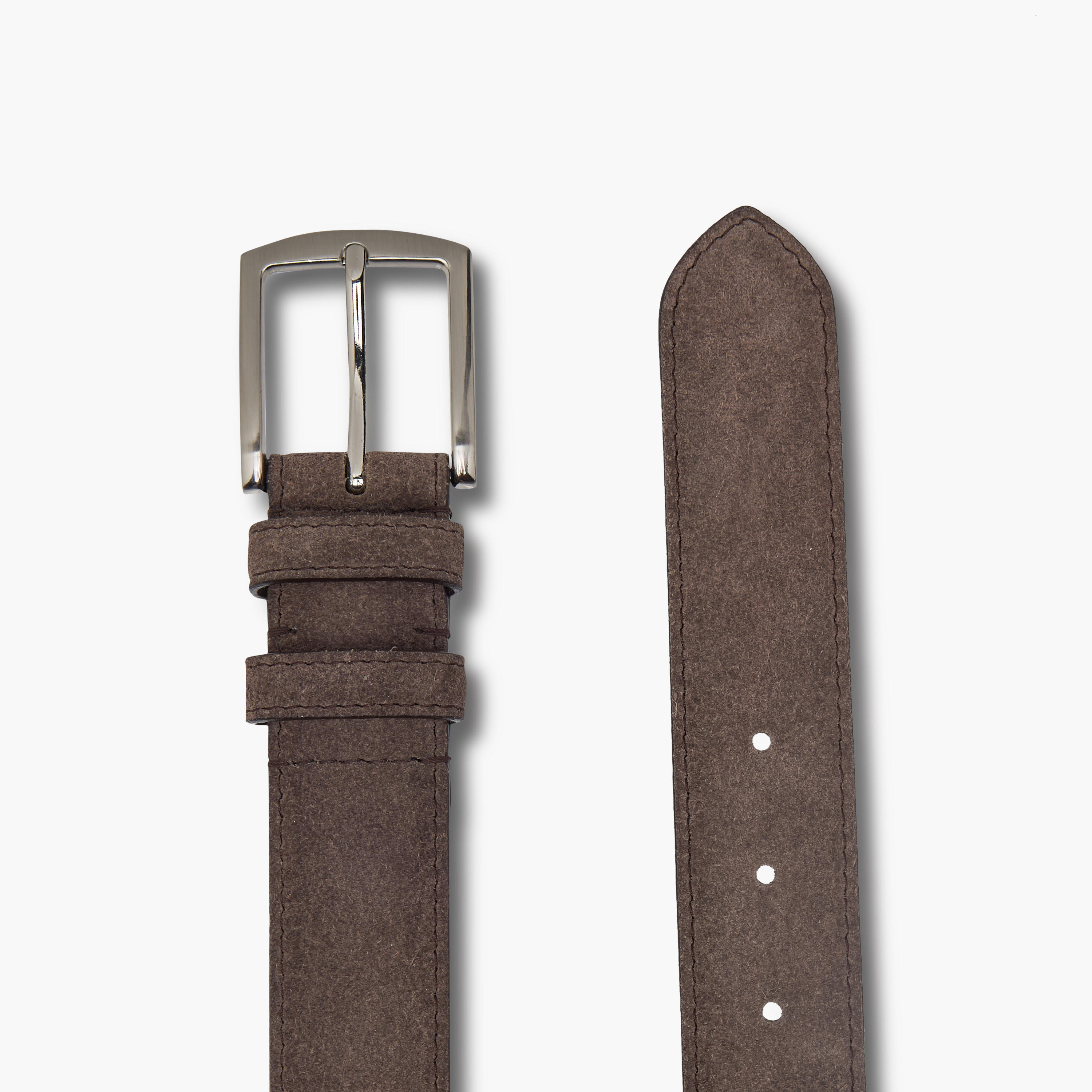 حزام جلد بارز الملمس بإبزيم إغلاق بدبوس-men-beltsandwallets-belts-image-3