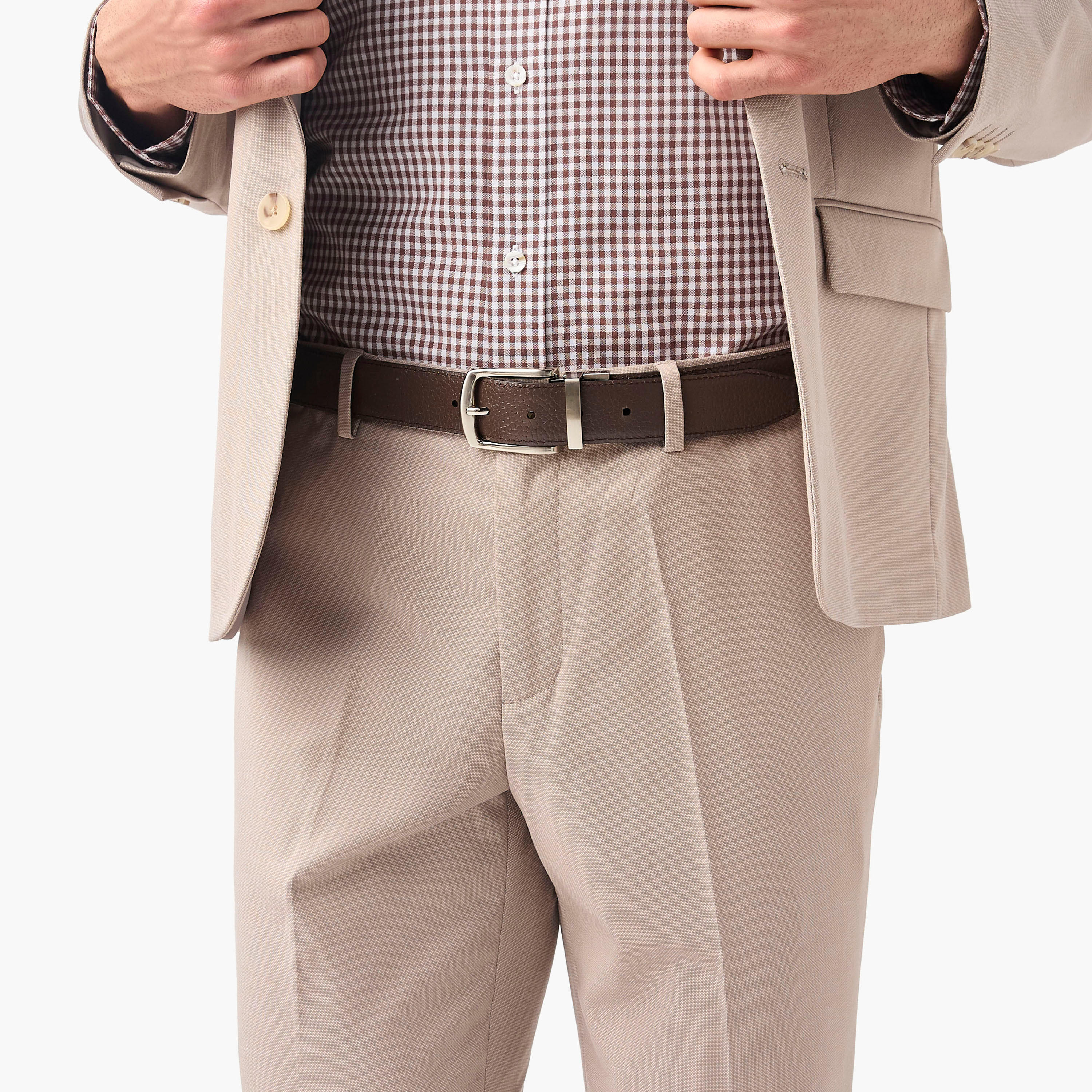 حزام جلد بارز الملمس على الوجهين بإبزيم بدبوس إغلاق-men-beltsandwallets-belts-image-6