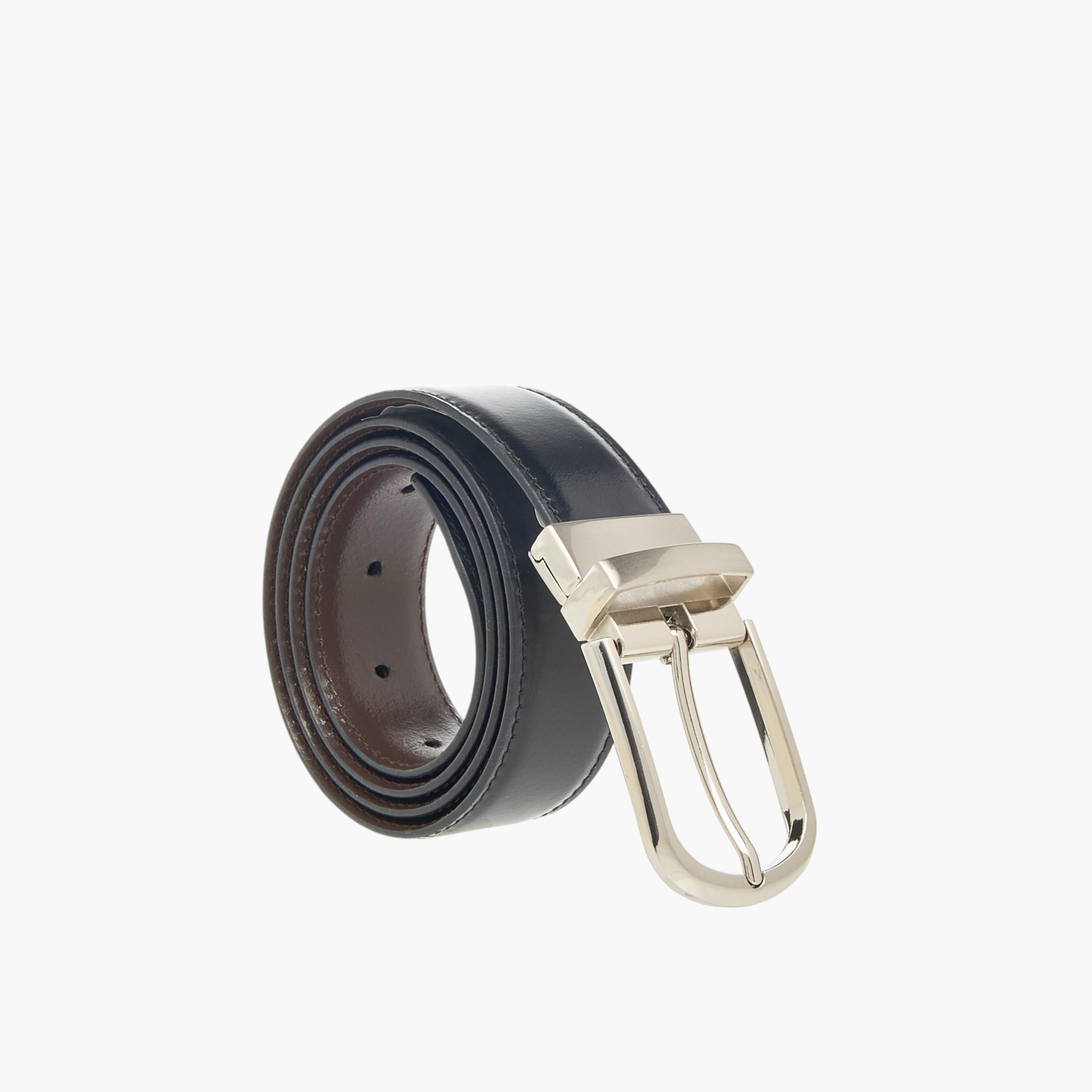 حزام جلد بإبزيم بدبوس إغلاق-men-beltsandwallets-belts-image-1